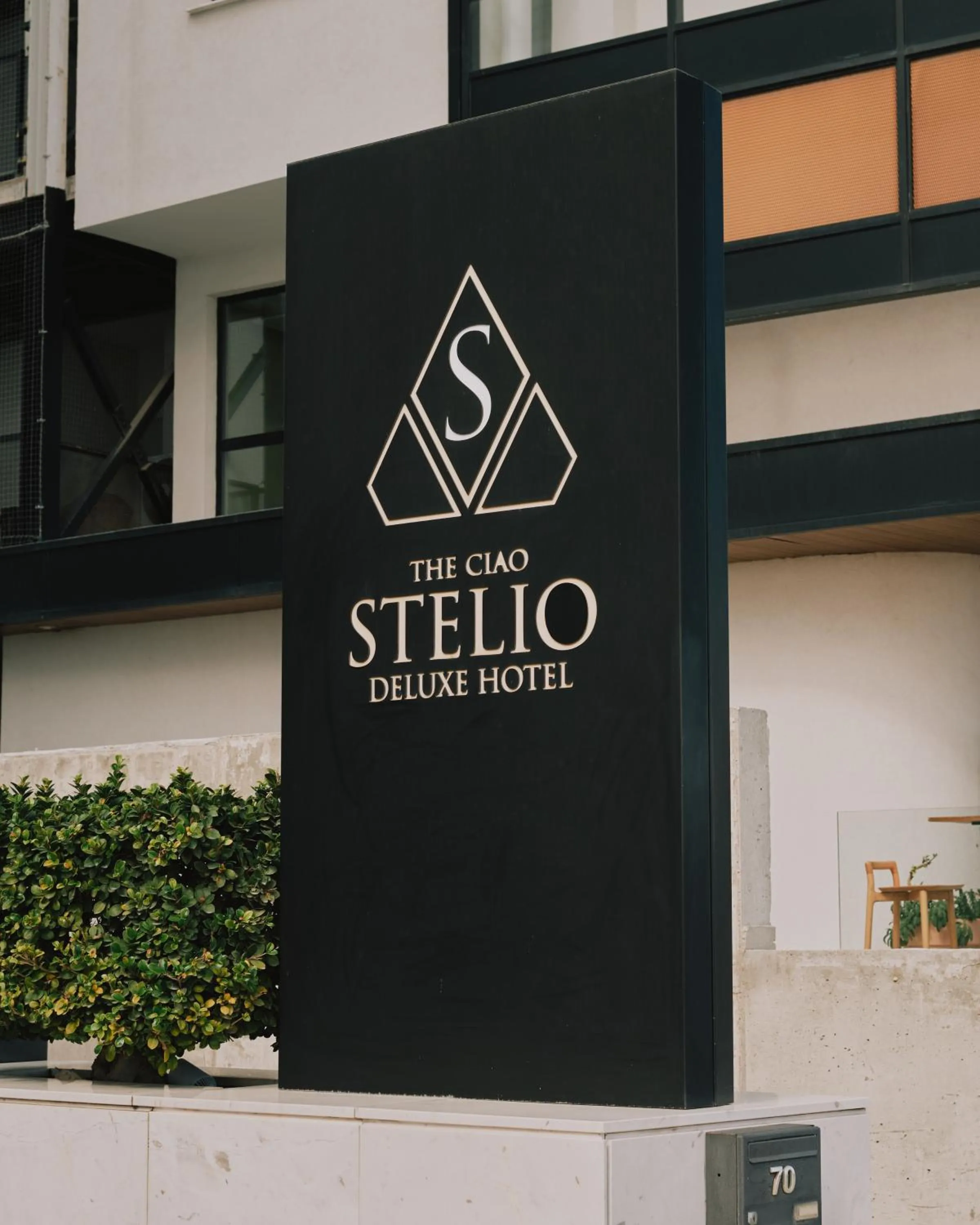 Property logo or sign in The Ciao Stelio Deluxe Boutique Hotel - Adults Only