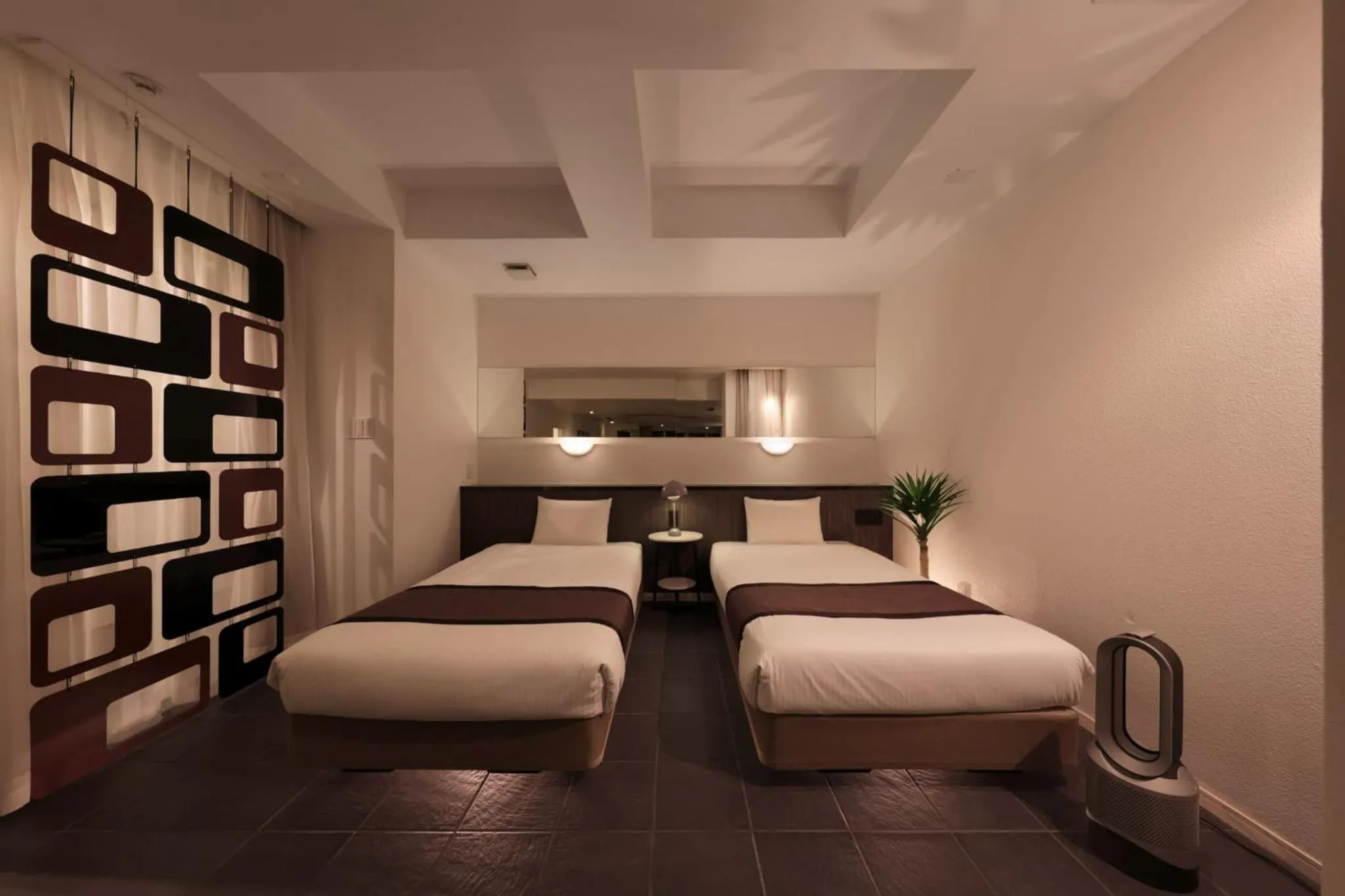 Bed in Crystal Villa Miyakojima Sunayama Beach