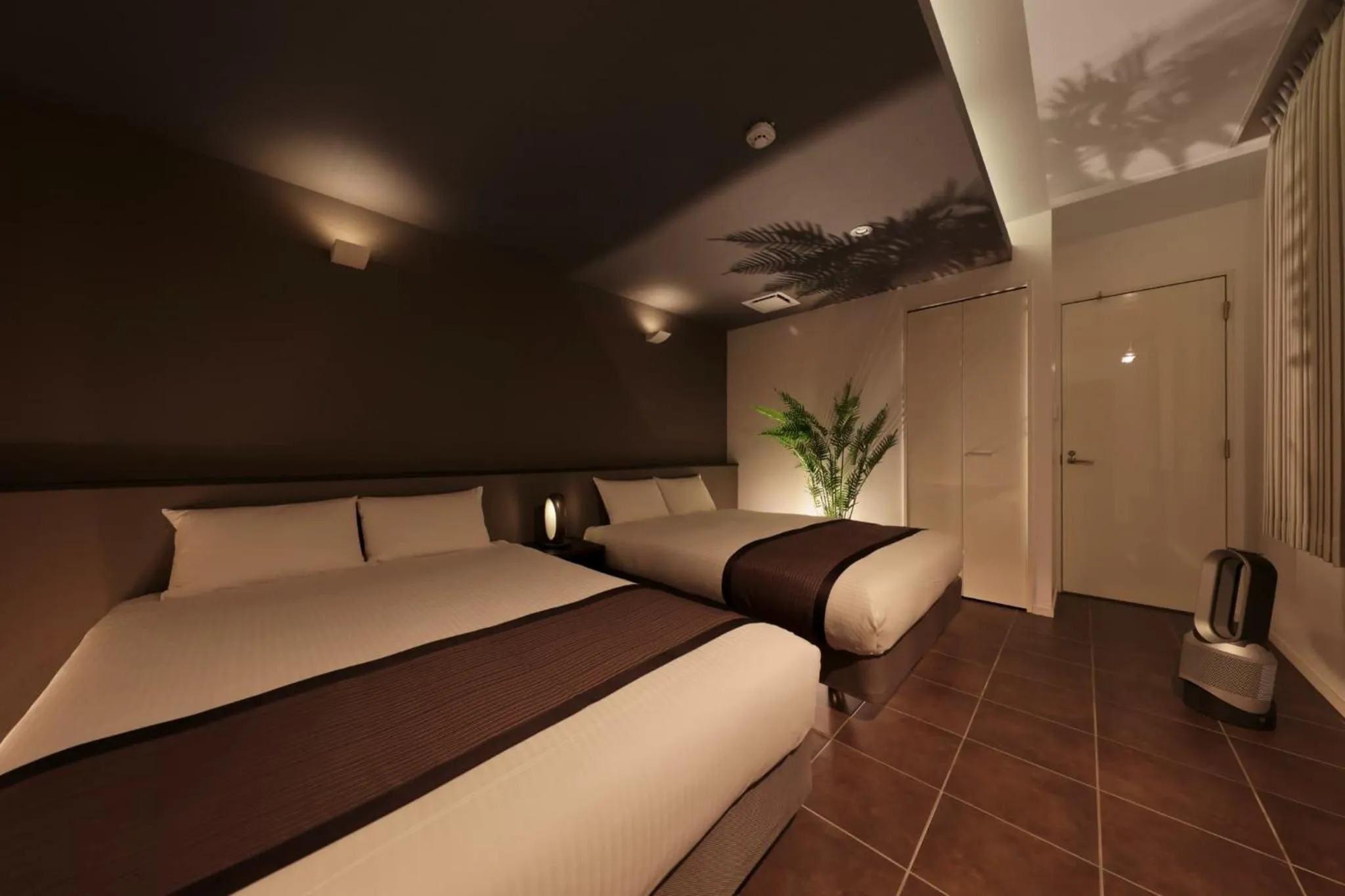 Bed in Crystal Villa Miyakojima Sunayama Beach