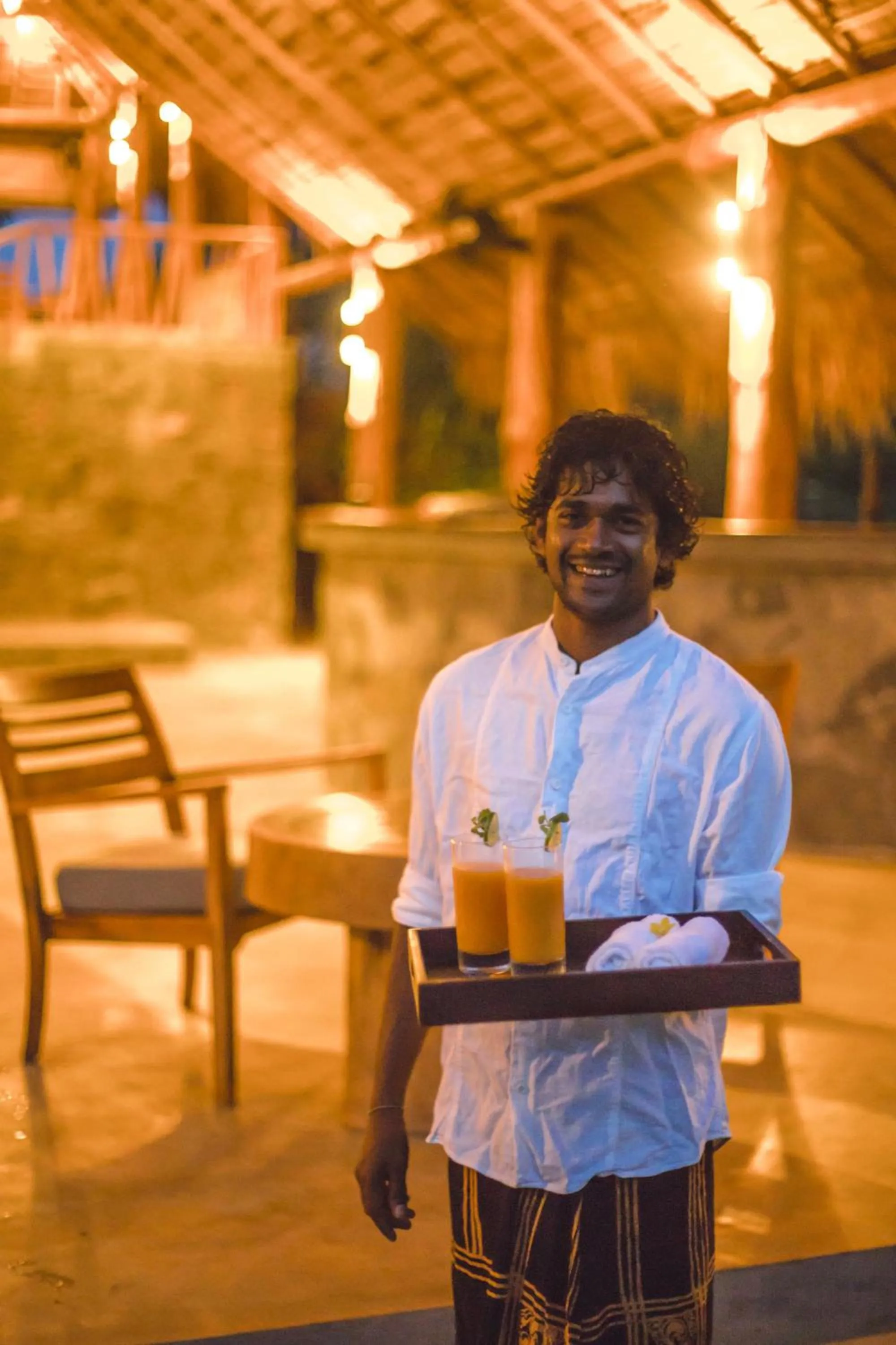 Lounge or bar in Gal Oya Lodge