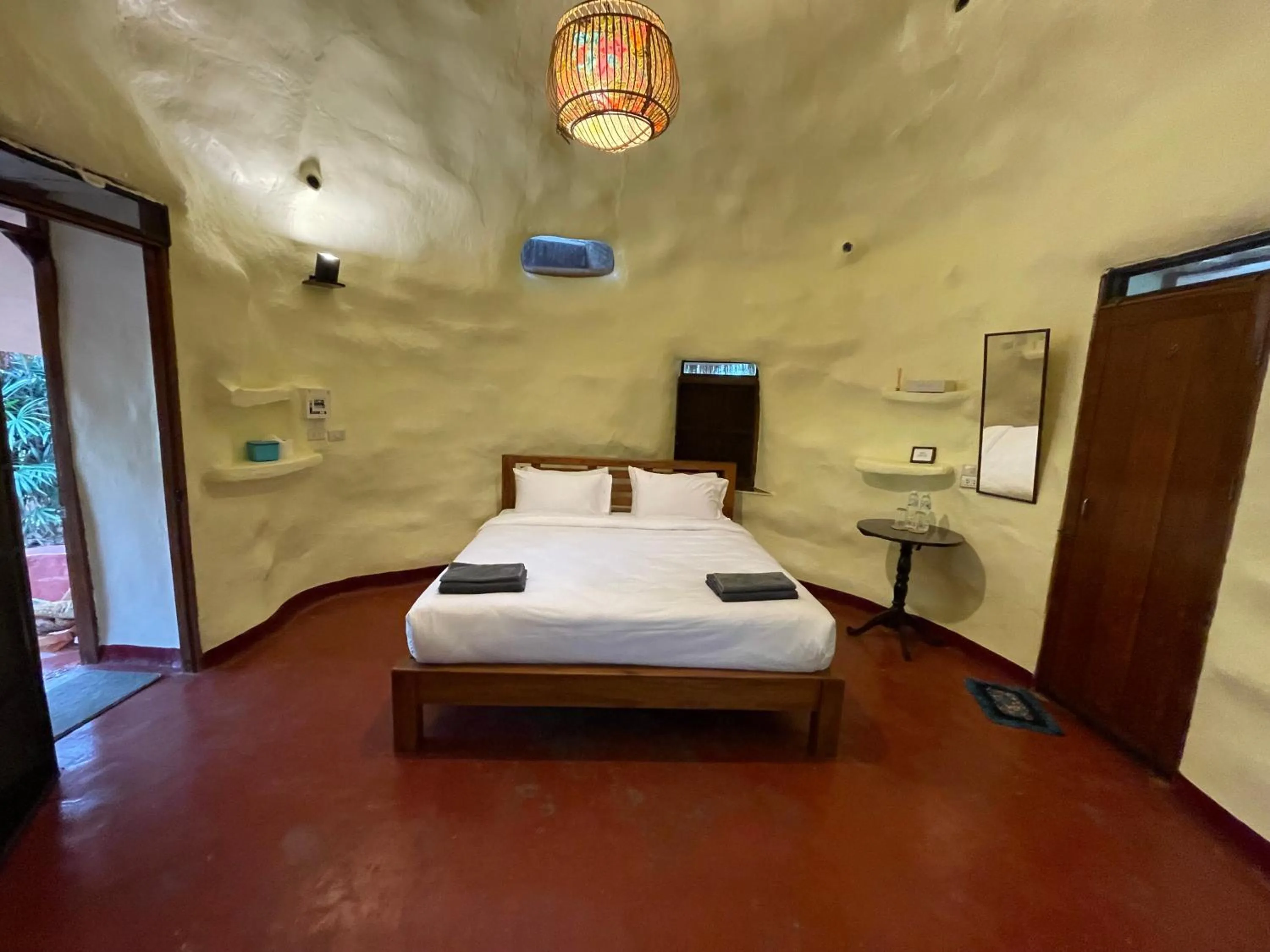 Bedroom, Bed in Chiang Dao Roundhouses