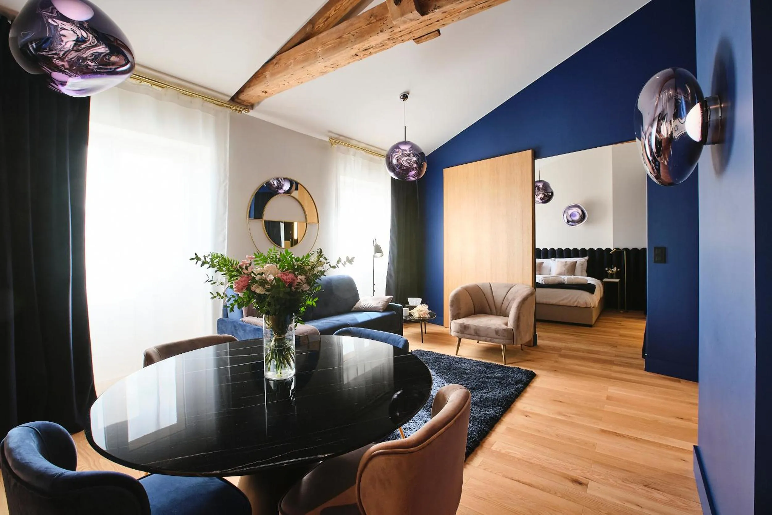 Living room in Maison Heym Bordeaux