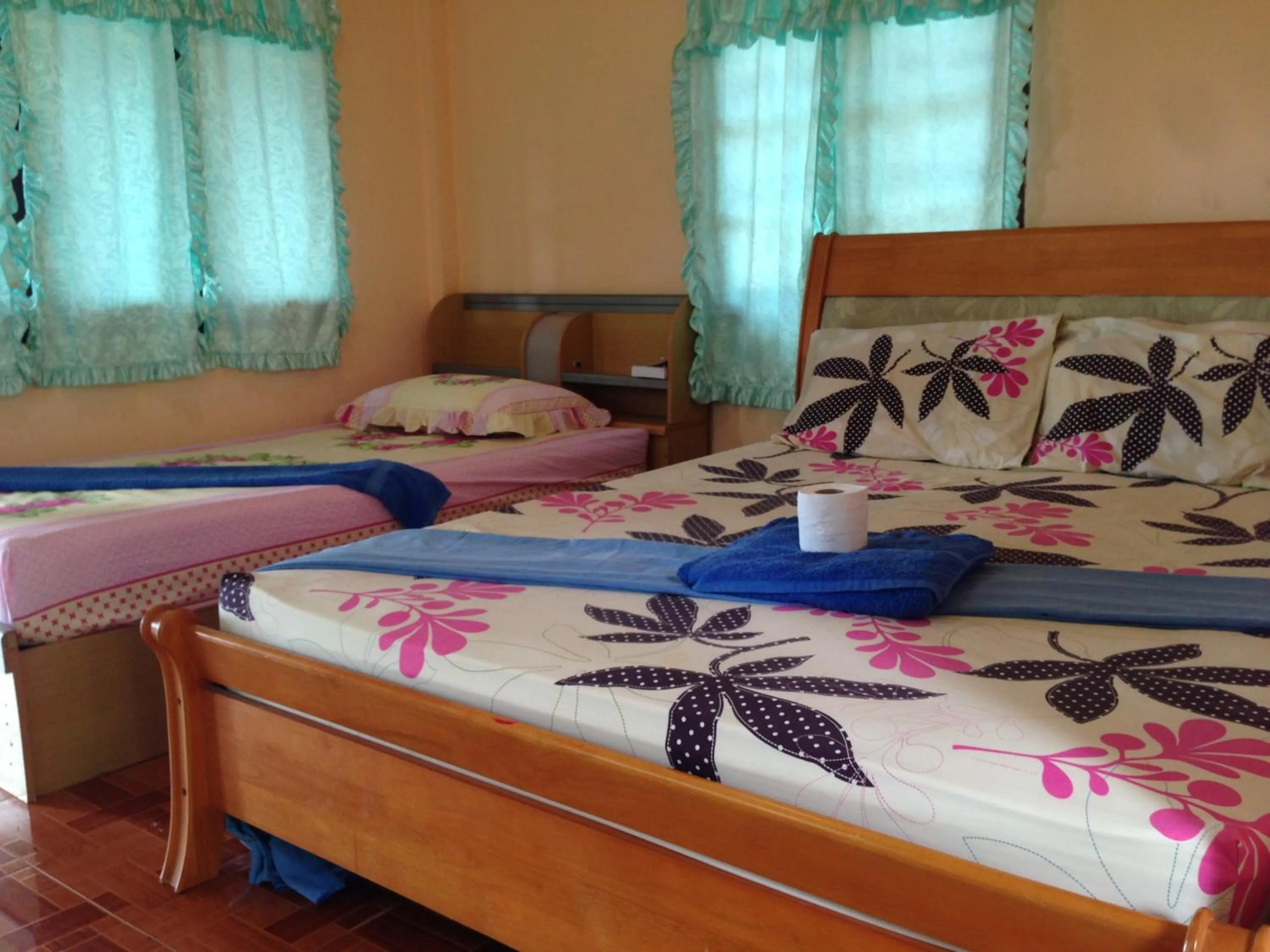 Bedroom, Bed in J.B.Hut Bungalows