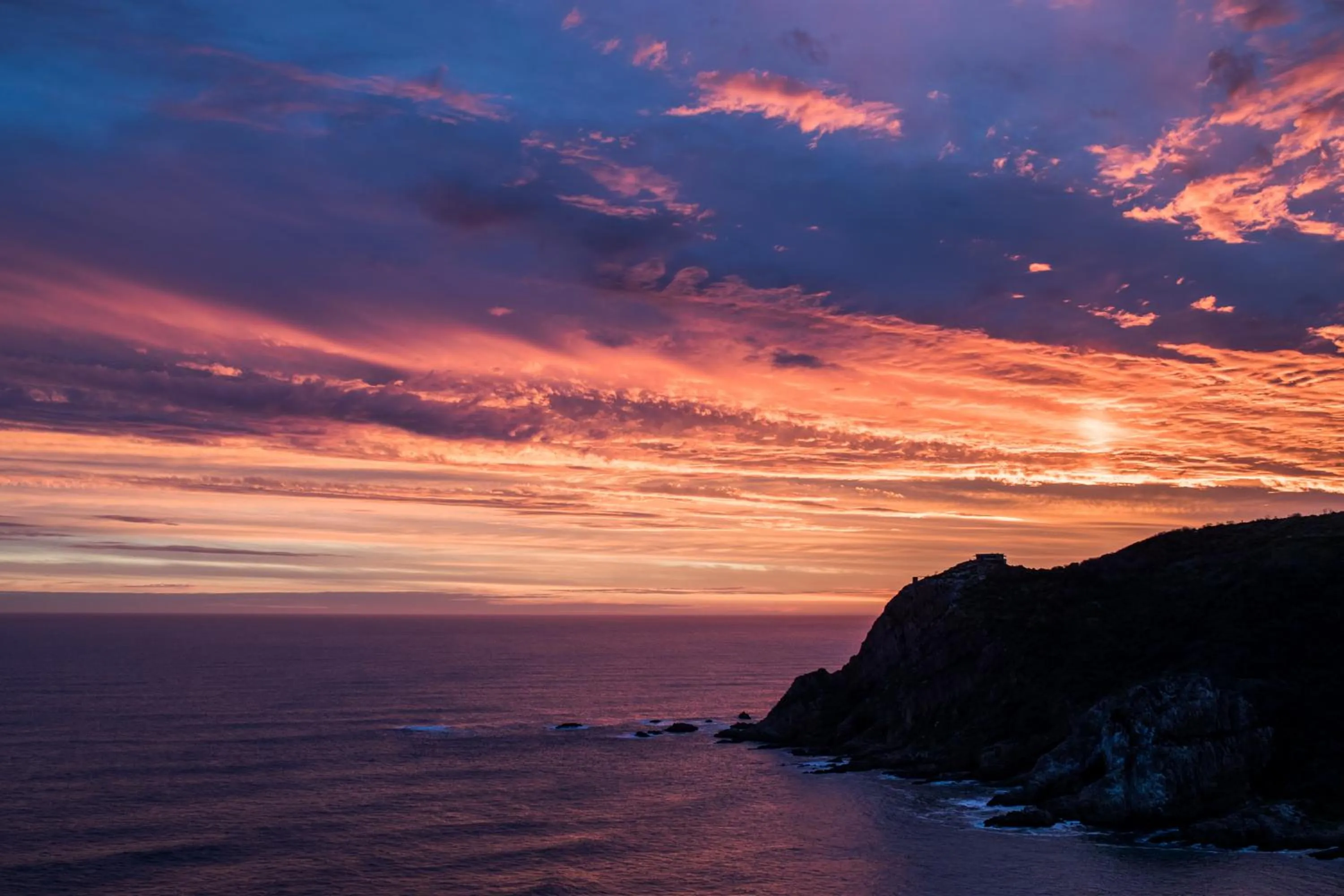 Sunset in Head over Hills