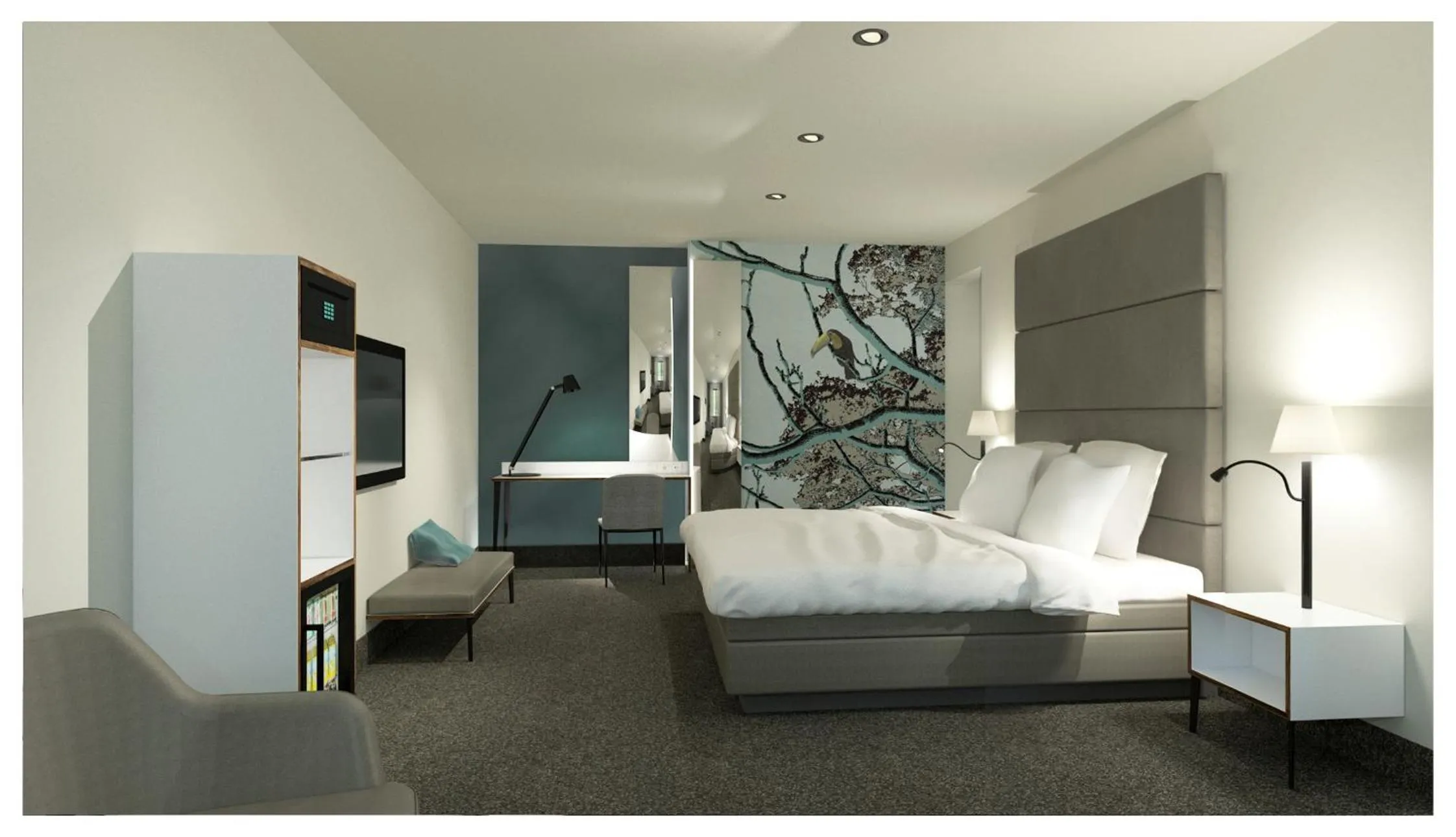 Bed in Van der Valk Hotel Hilversum/ De Witte Bergen