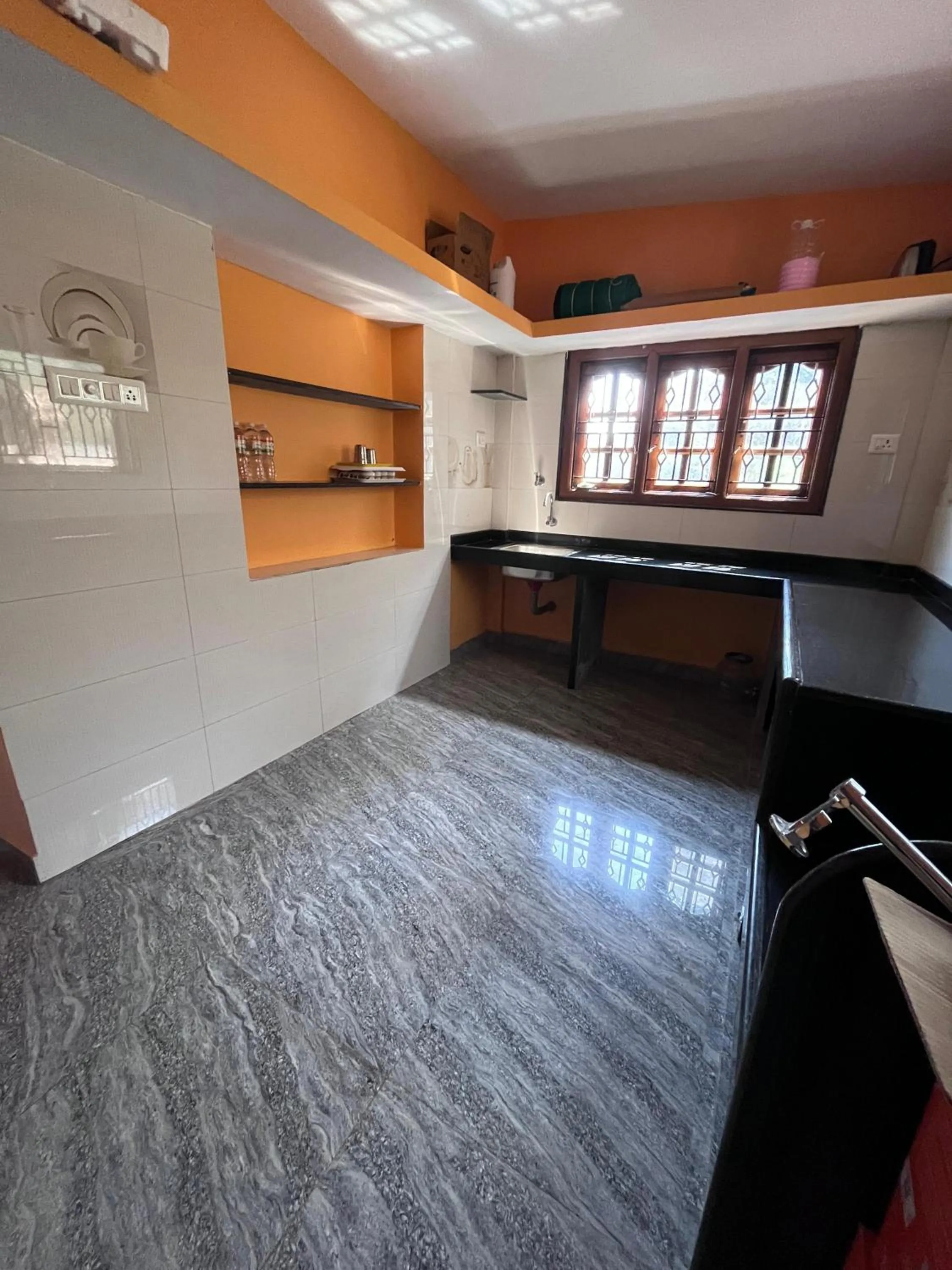 Kitchen or kitchenette in HostelVK Gokarna