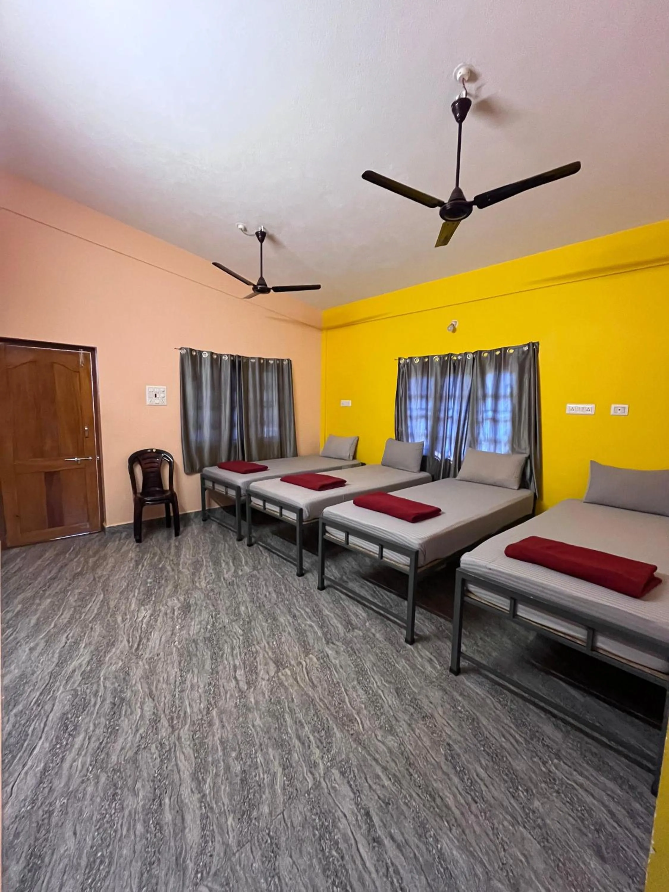 Photo of the whole room, Bed in HostelVK Gokarna