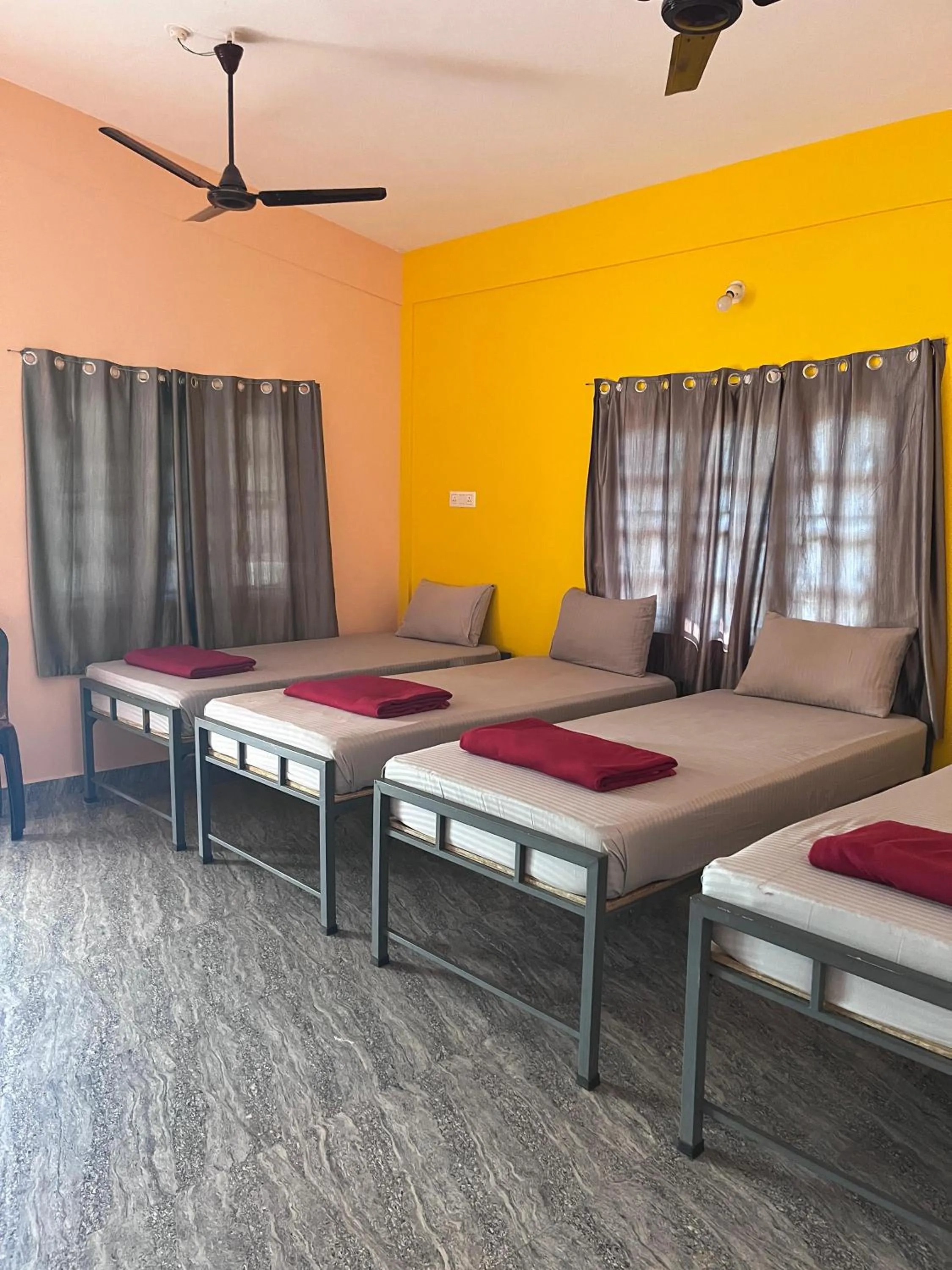 Photo of the whole room in HostelVK Gokarna