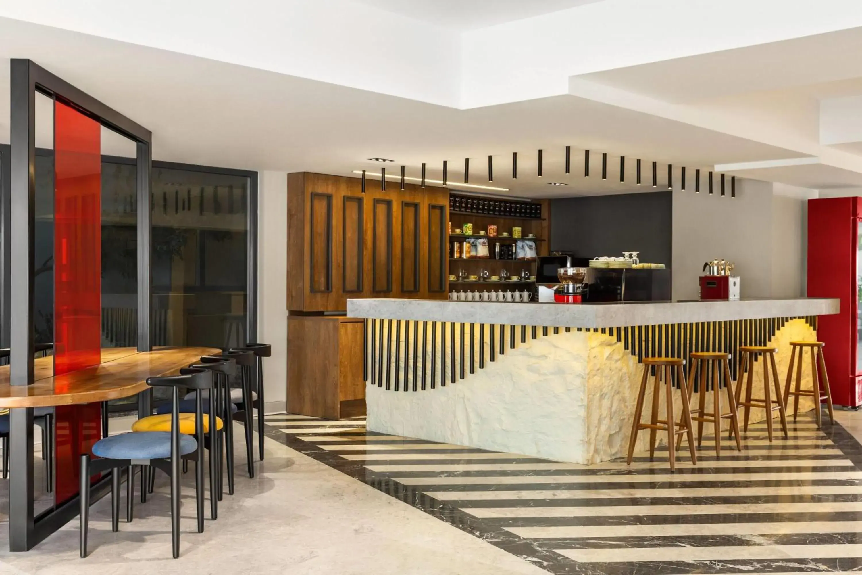 Lounge or bar in Ramada Encore by Wyndham Istanbul Arnavutkoy Lounge or bar in Ramada Encore by Wyndham Istanbul Arnavutkoy