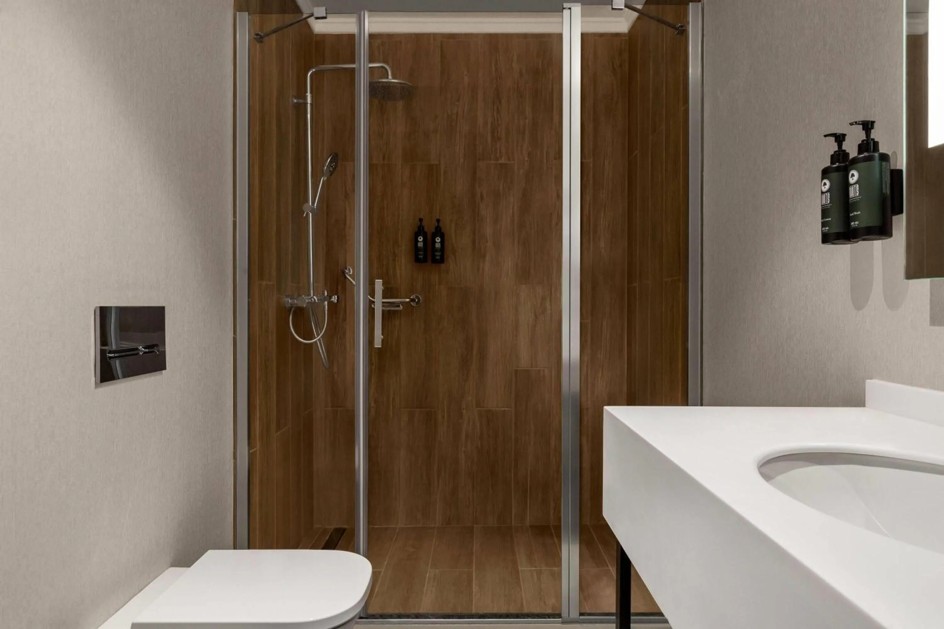 Bathroom in Ramada Encore by Wyndham Istanbul Arnavutkoy