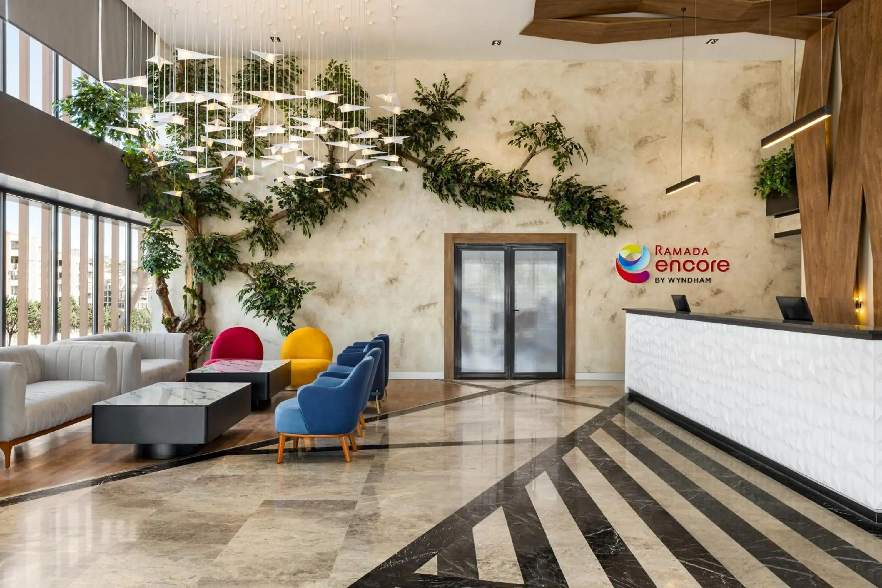 Lobby or reception in Ramada Encore by Wyndham Istanbul Arnavutkoy Lobby or reception in Ramada Encore by Wyndham Istanbul Arnavutkoy