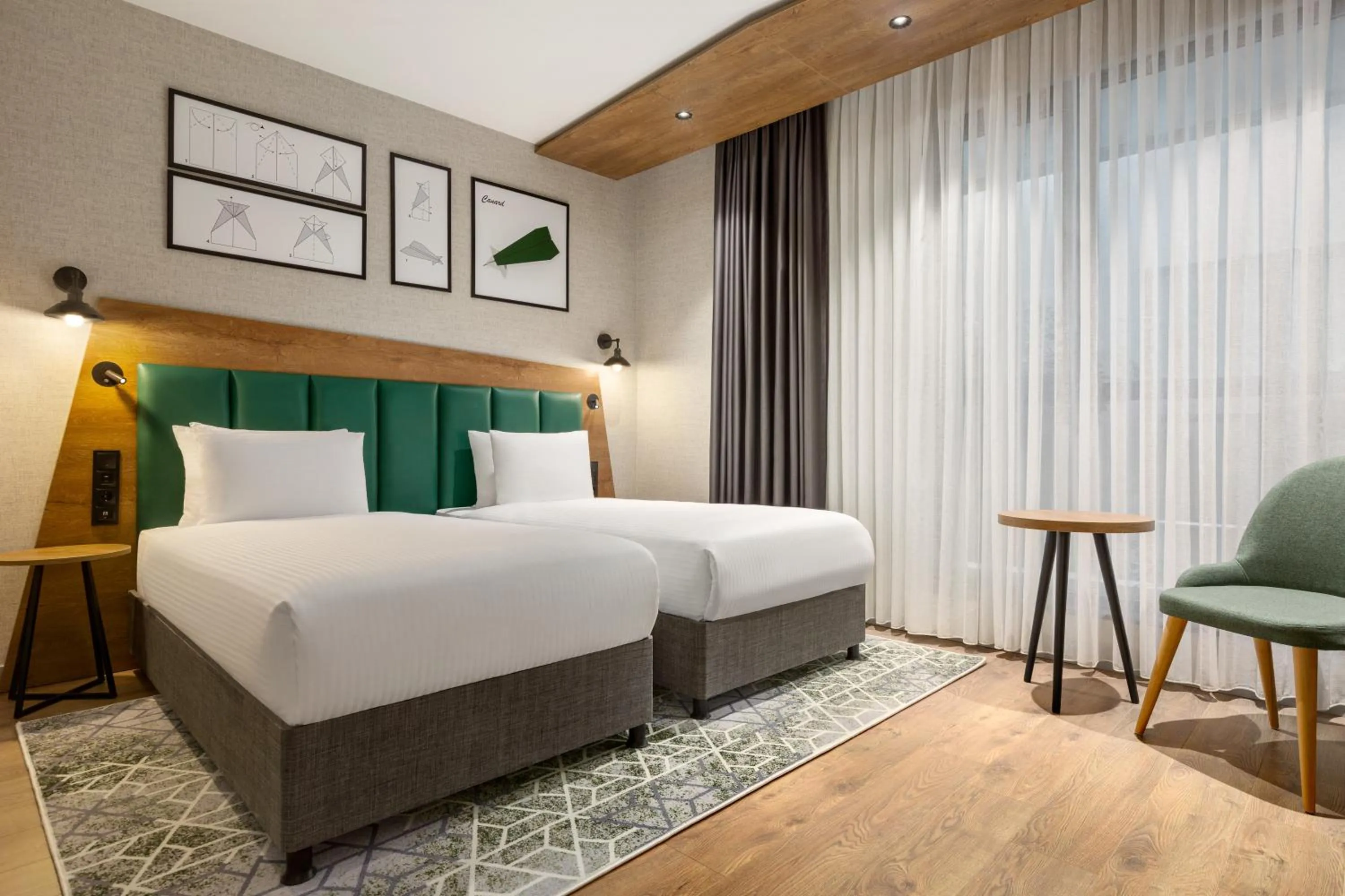 Bedroom, Bed in Ramada Encore by Wyndham Istanbul Arnavutkoy