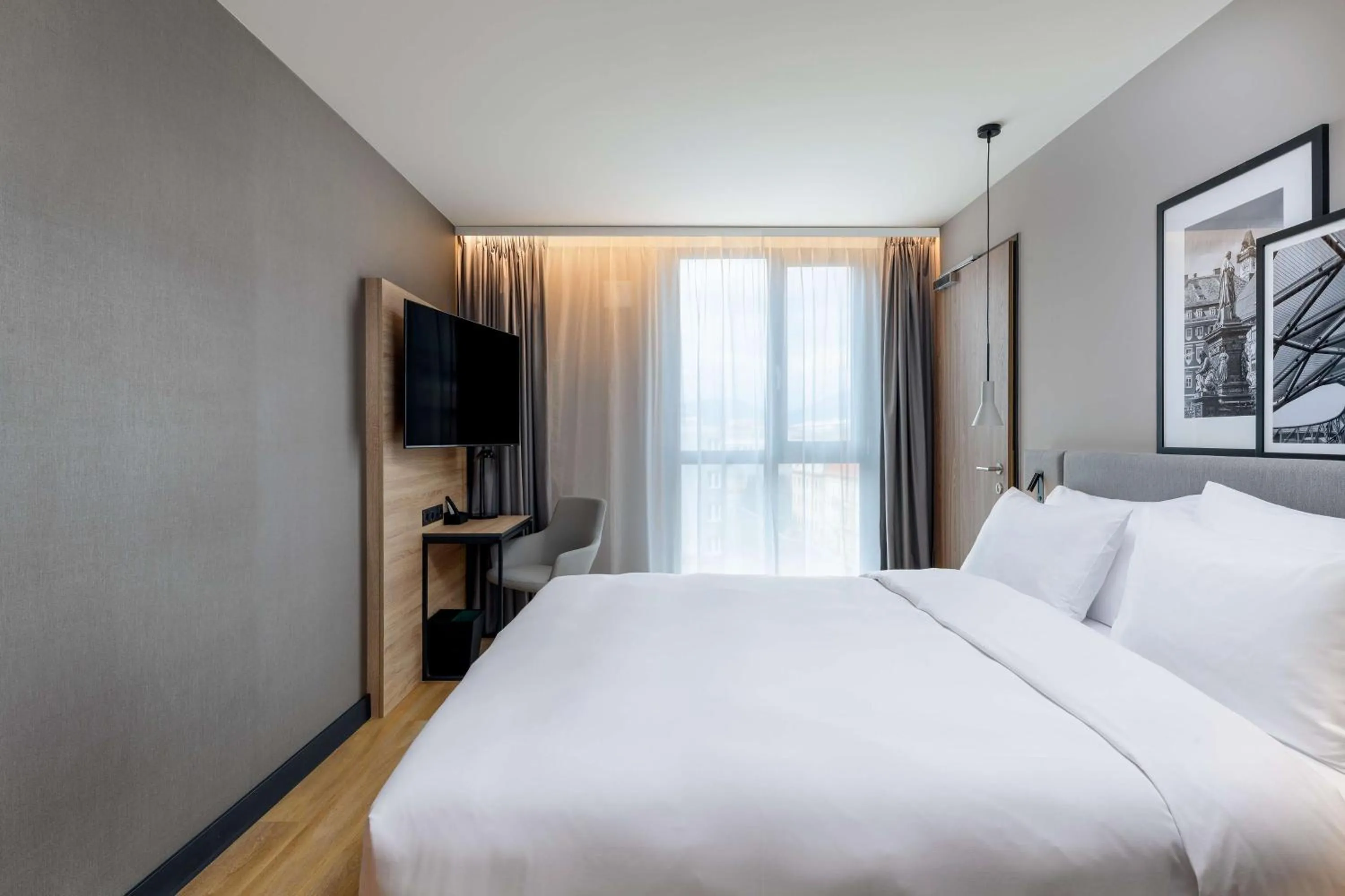 Bedroom, Bed in Radisson Hotel Graz