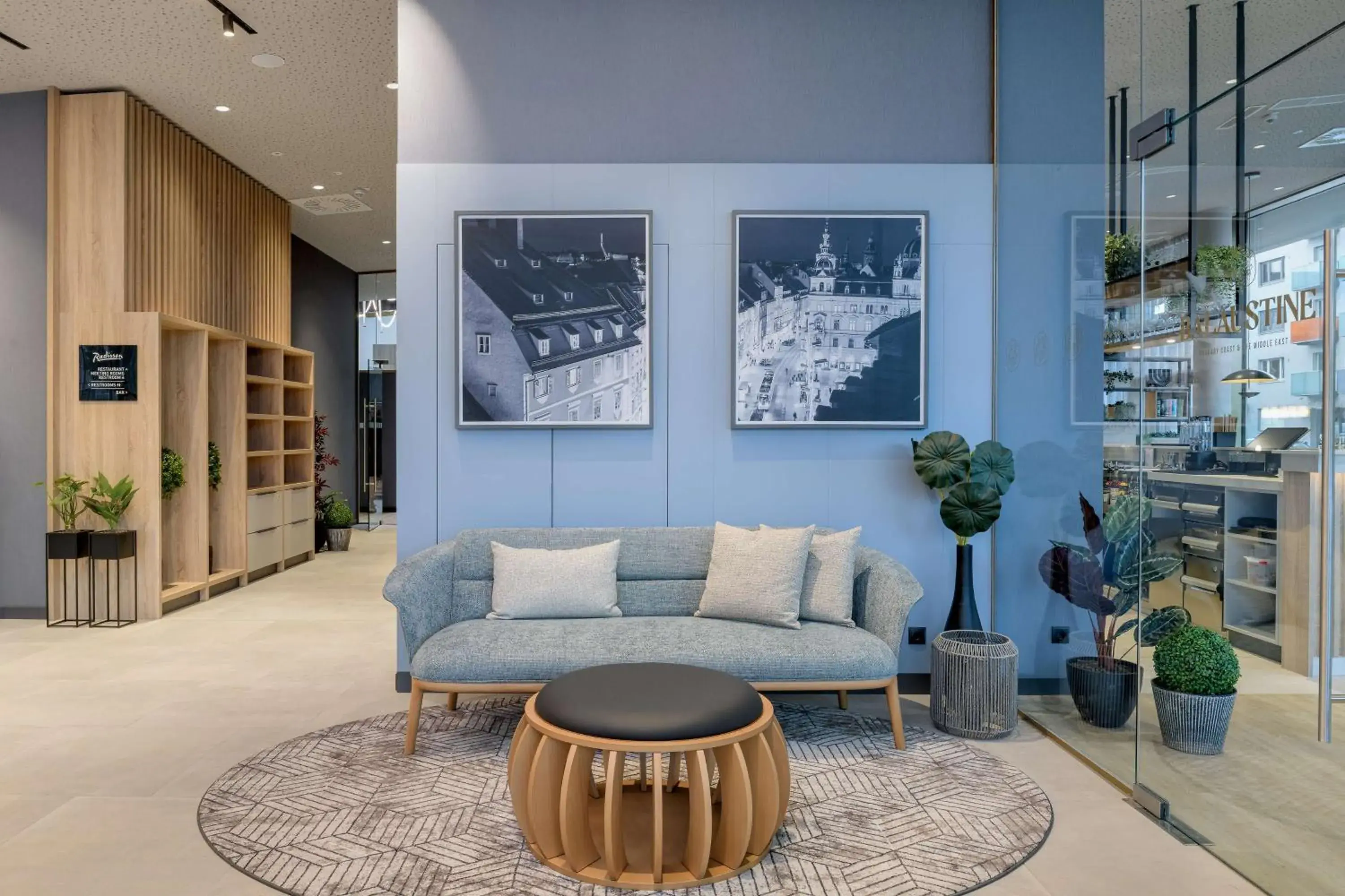 Lobby or reception in Radisson Hotel Graz Lobby or reception in Radisson Hotel Graz