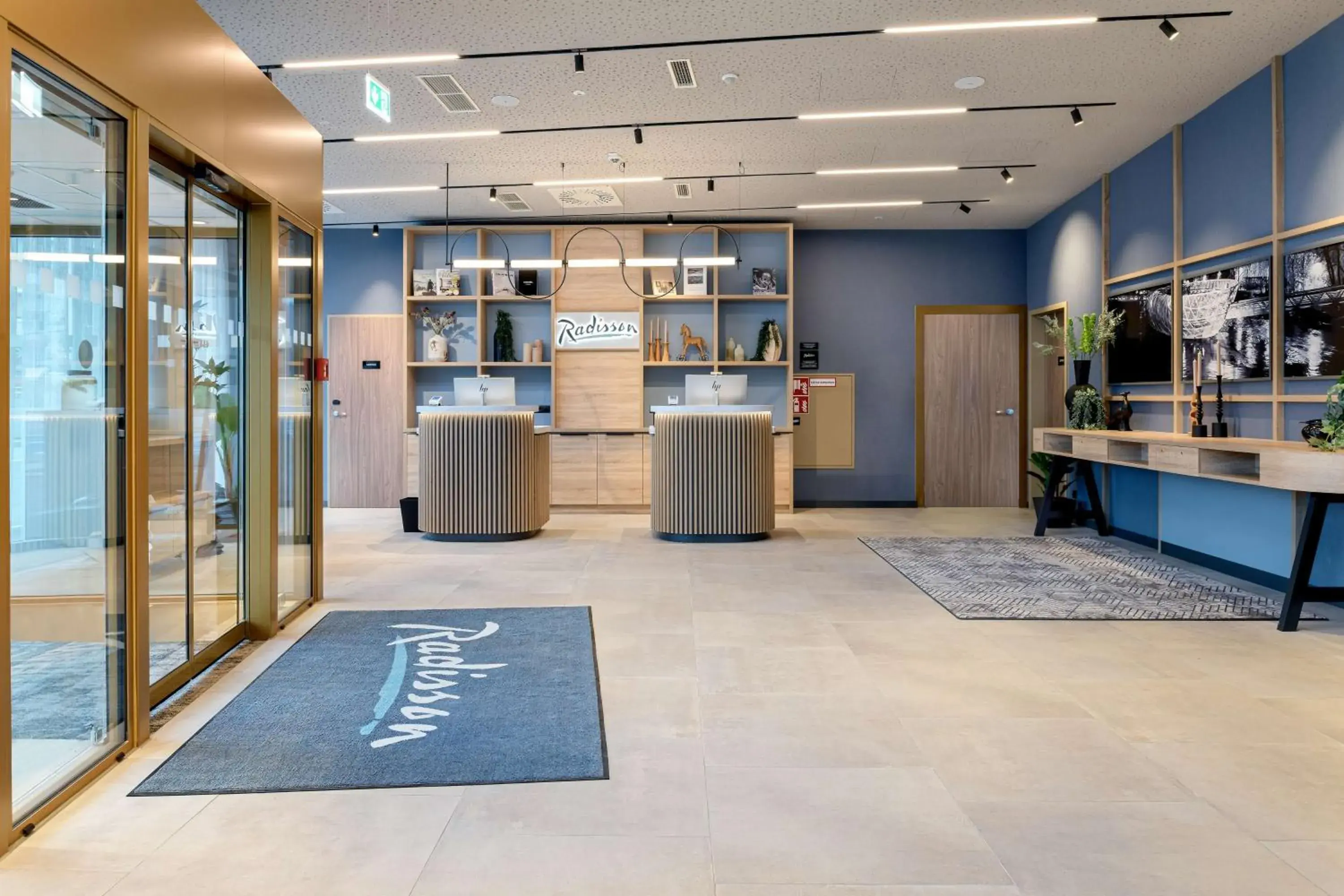 Lobby or reception in Radisson Hotel Graz Lobby or reception in Radisson Hotel Graz