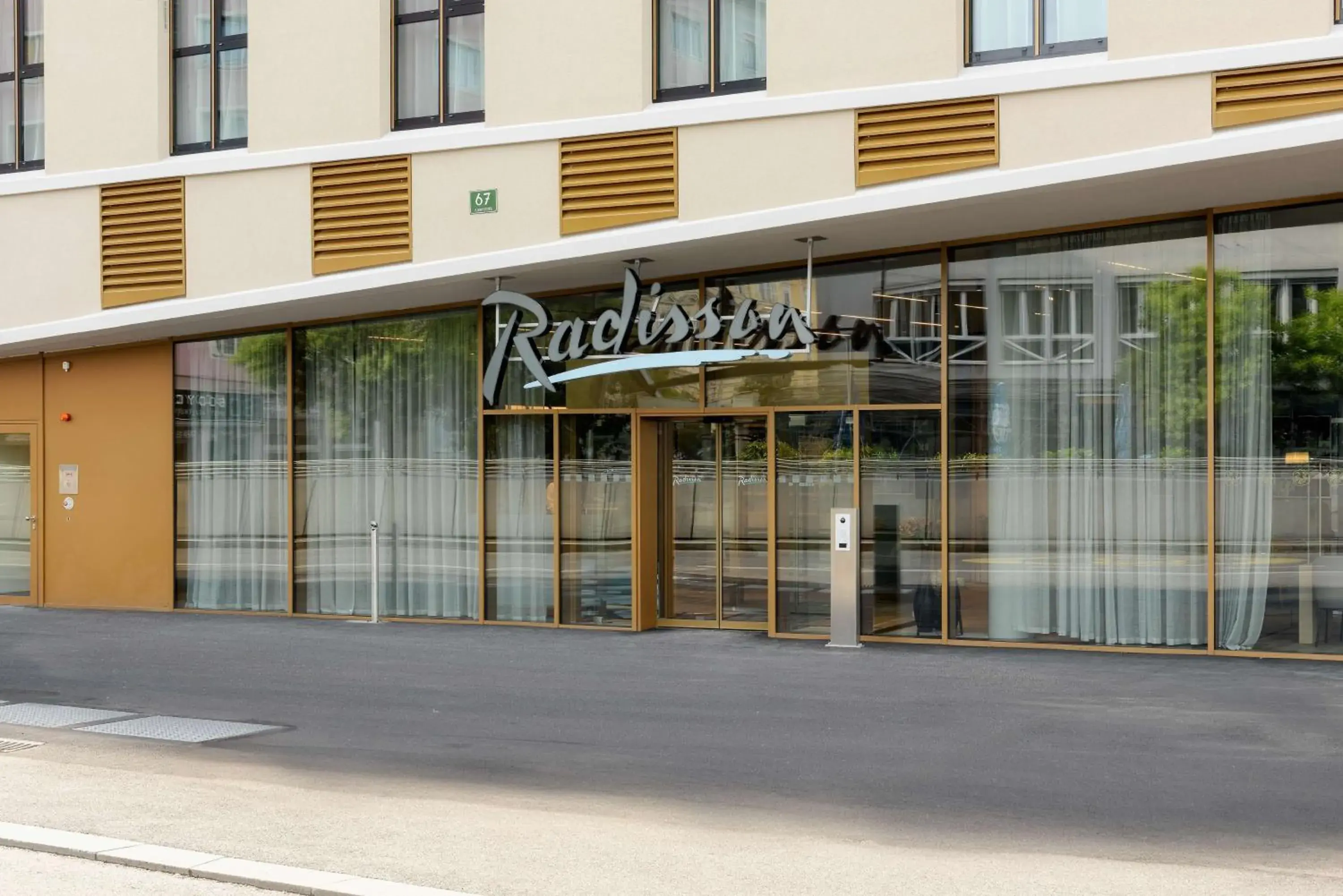 Property building in Radisson Hotel Graz Property building in Radisson Hotel Graz