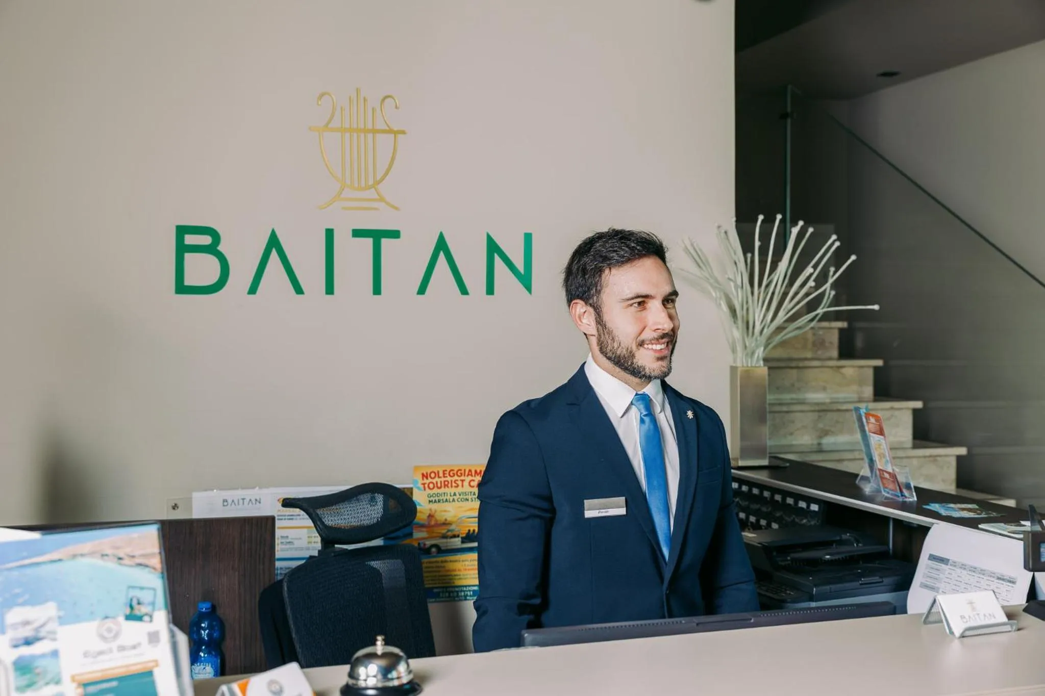 Lobby or reception in Baitan Hotel