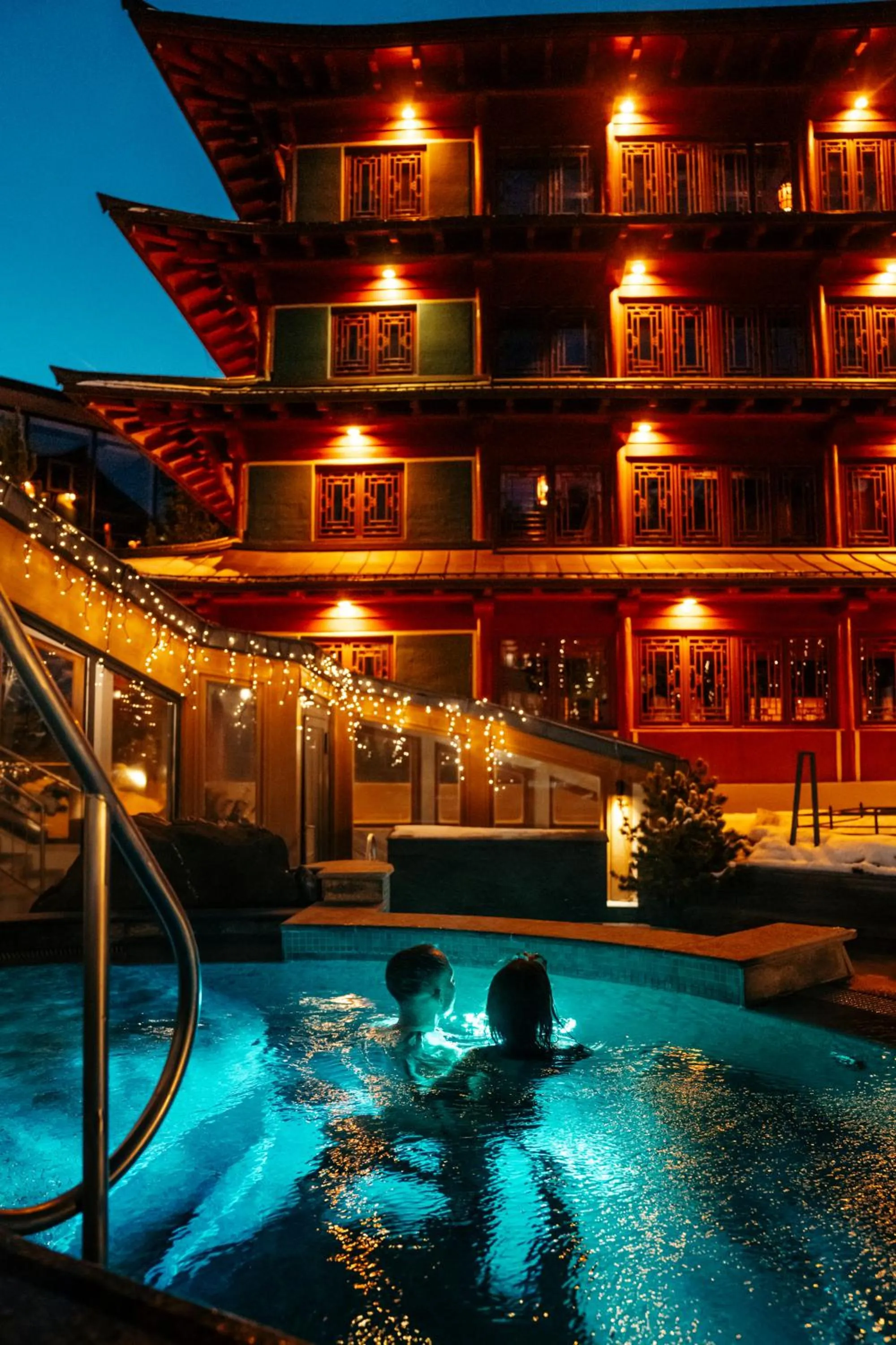Hot Tub in Hotel Hochschober