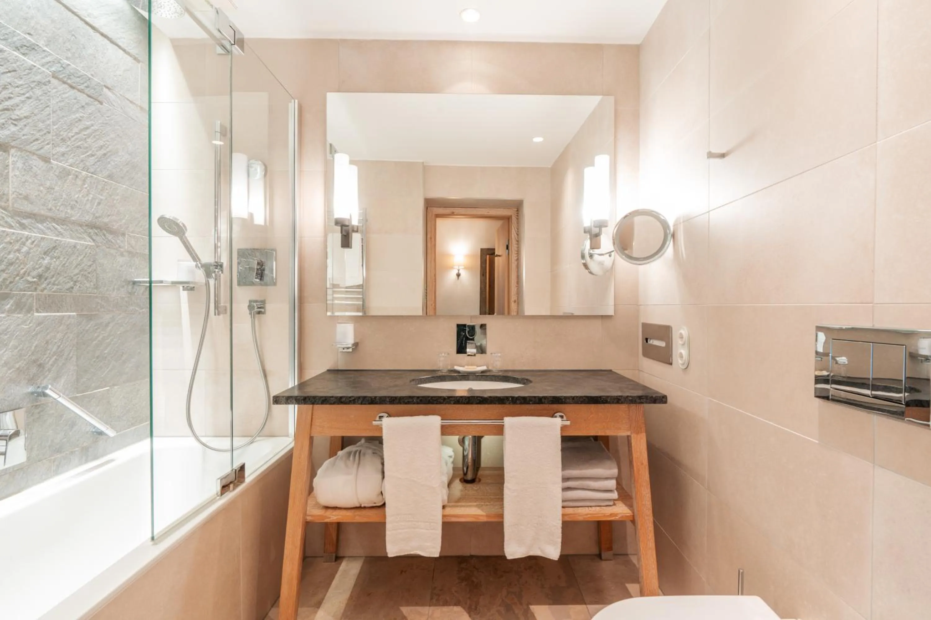 Bathroom in Hotel Hochschober