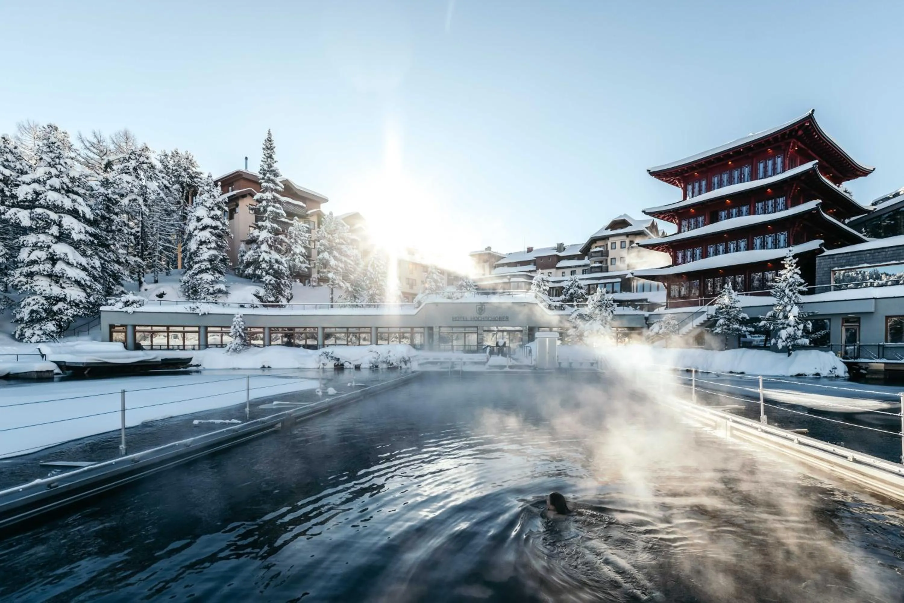 Property building in Hotel Hochschober