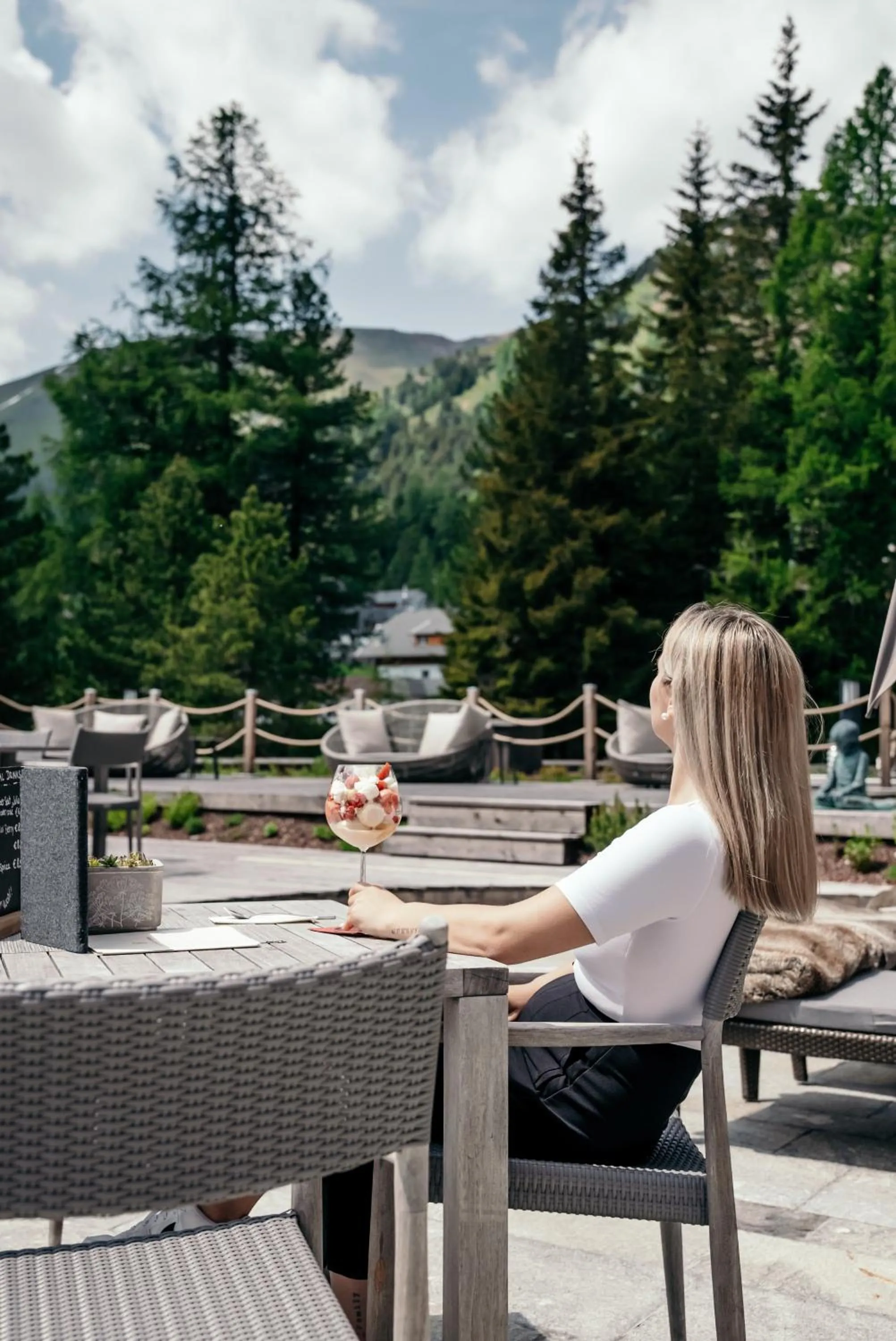 Balcony/Terrace in Hotel Hochschober