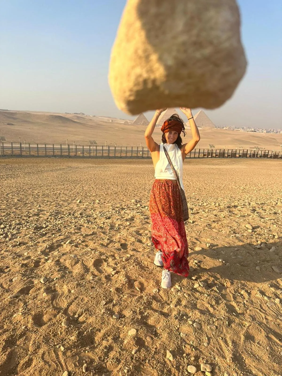 Nearby landmark in Sneferu Pyramids inn - Full Pyramids View