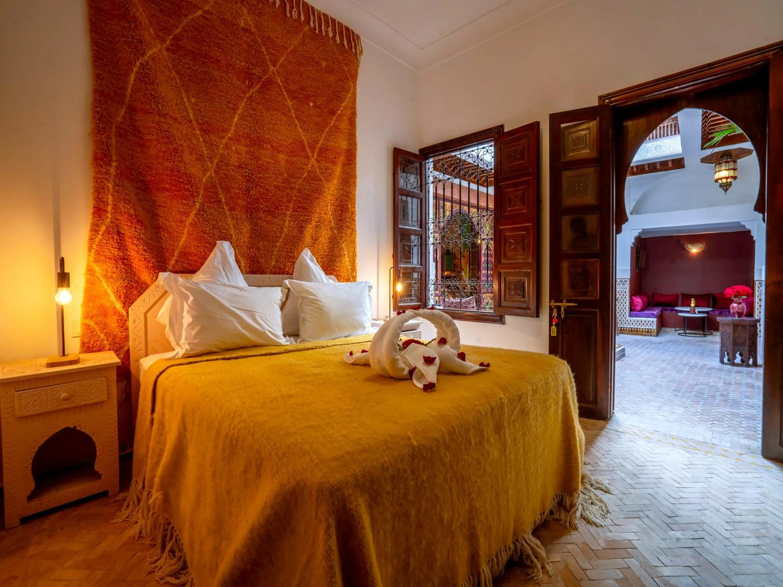 Bedroom, Bed in Kilimini Riad & SPA