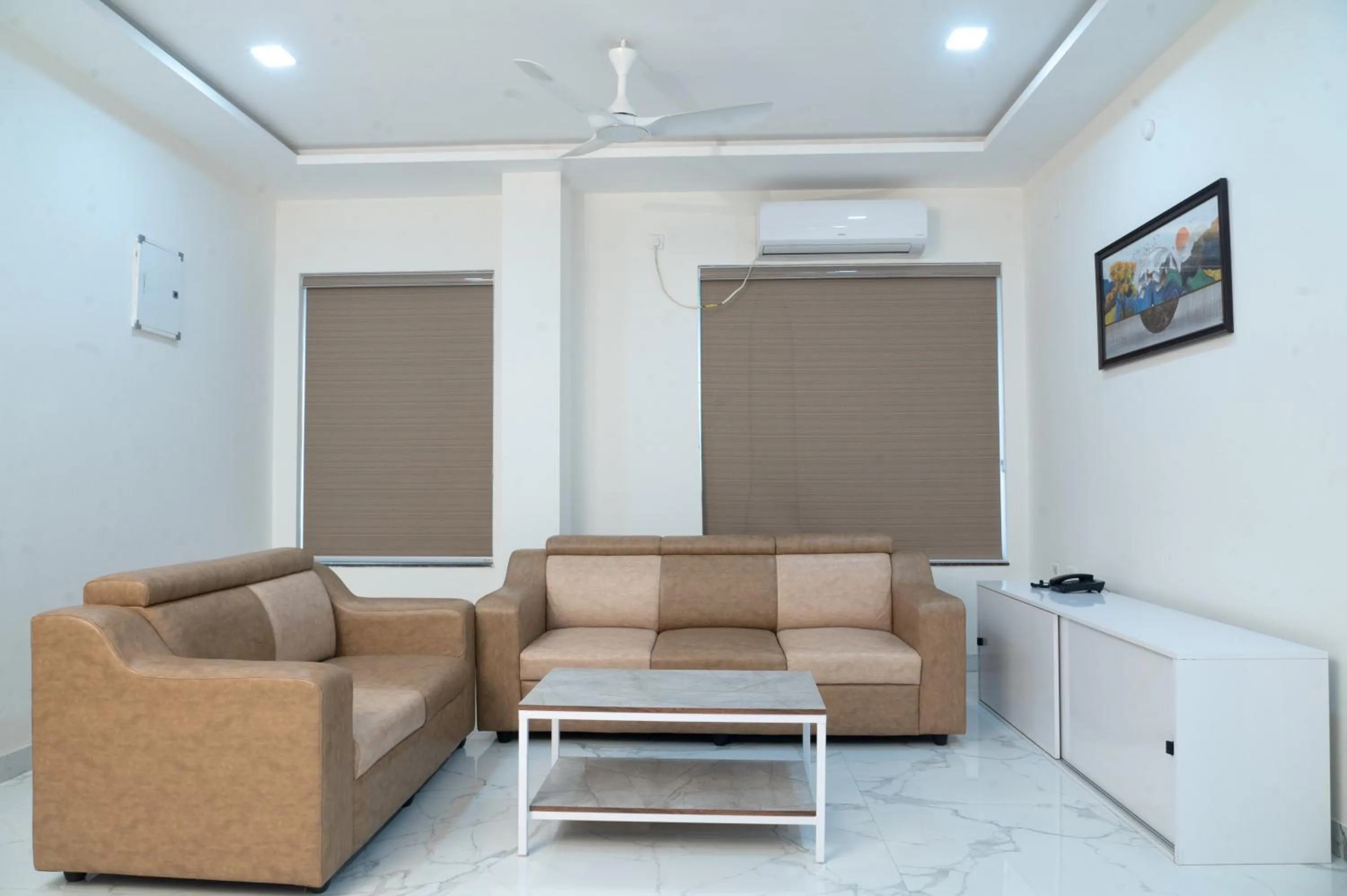 Living room in The Balcony Suites