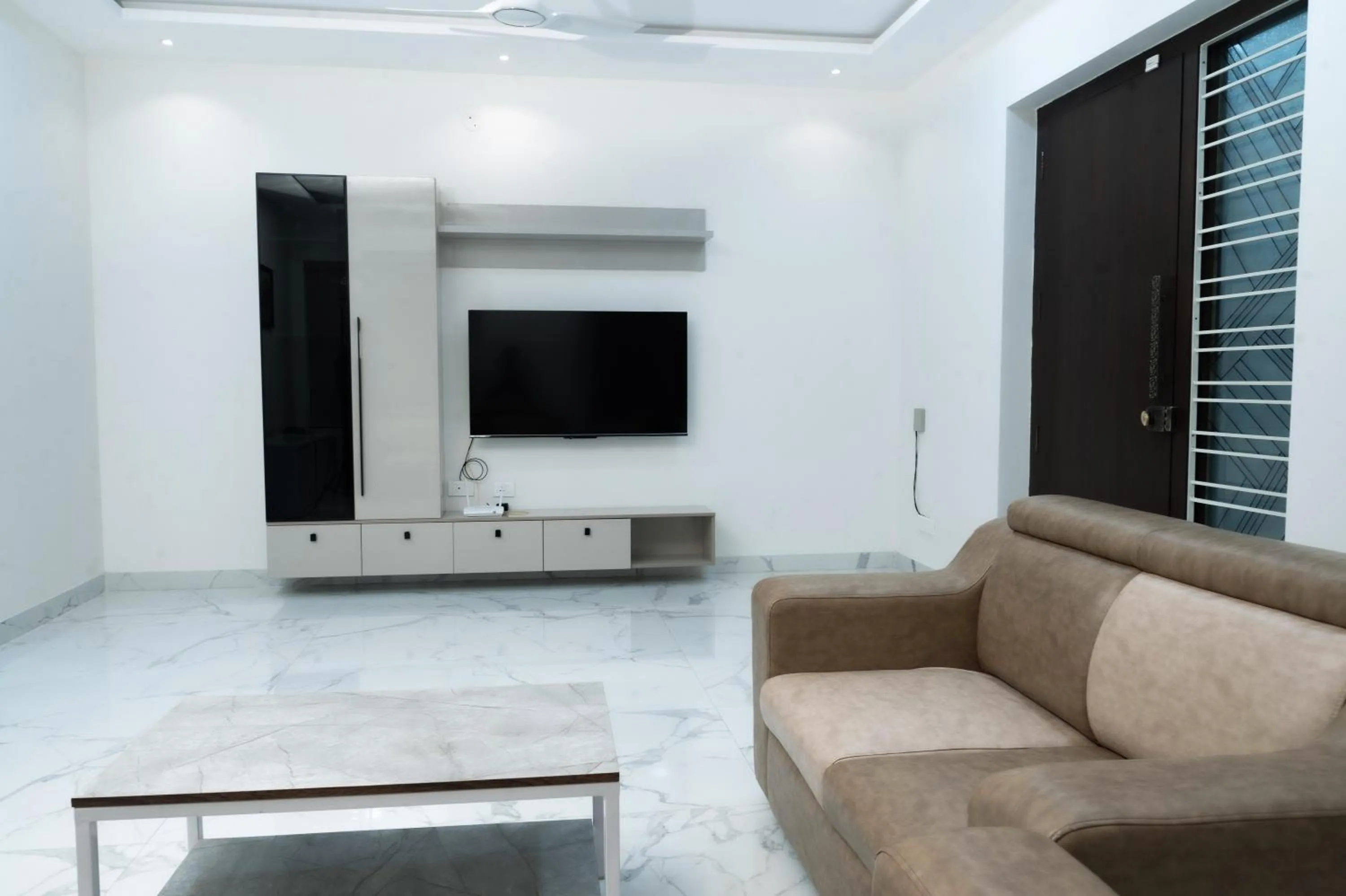 Living room in The Balcony Suites