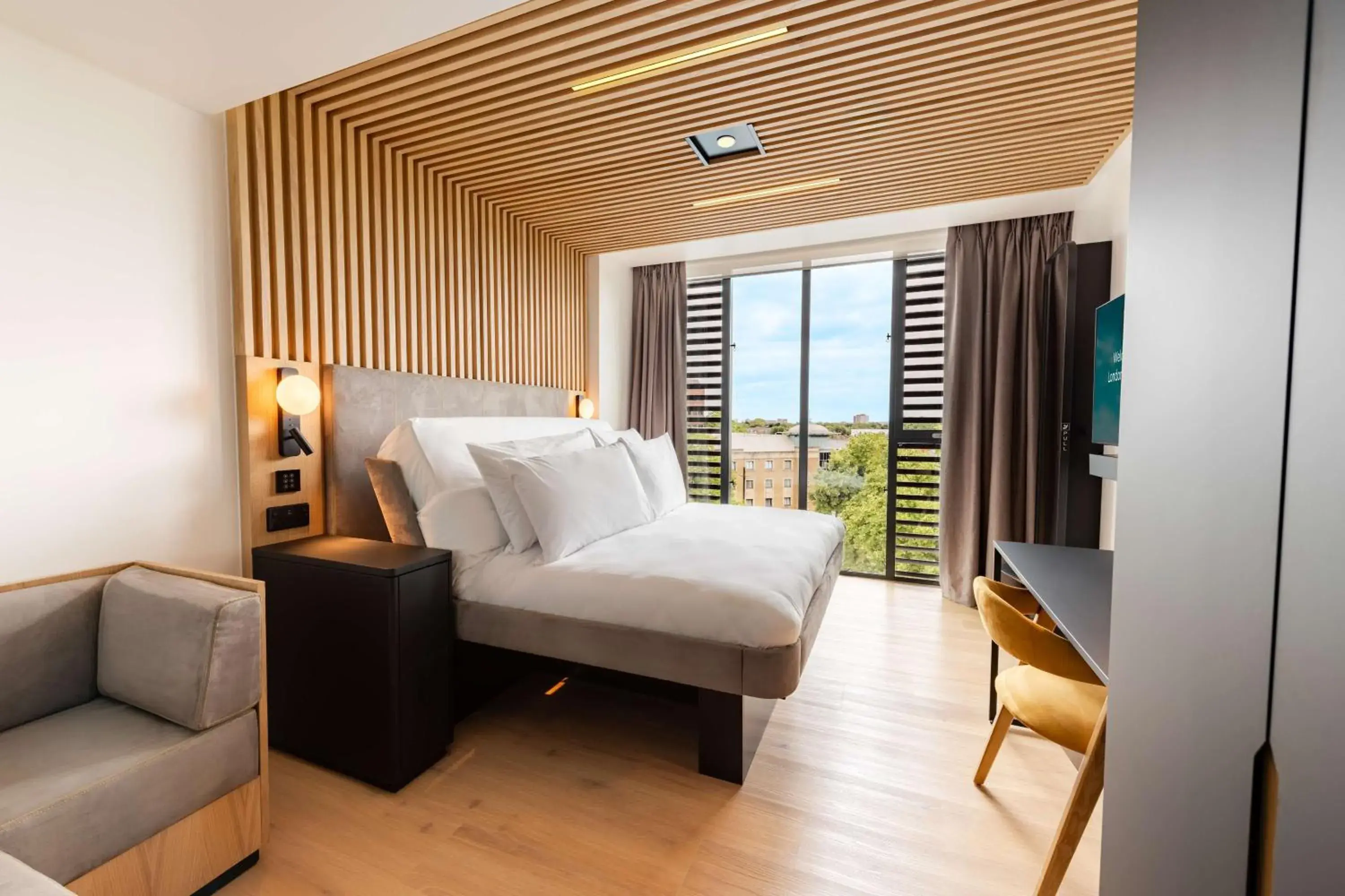 Bedroom, Bed in YOTELPAD London Stratford Bedroom, Bed in YOTELPAD London Stratford