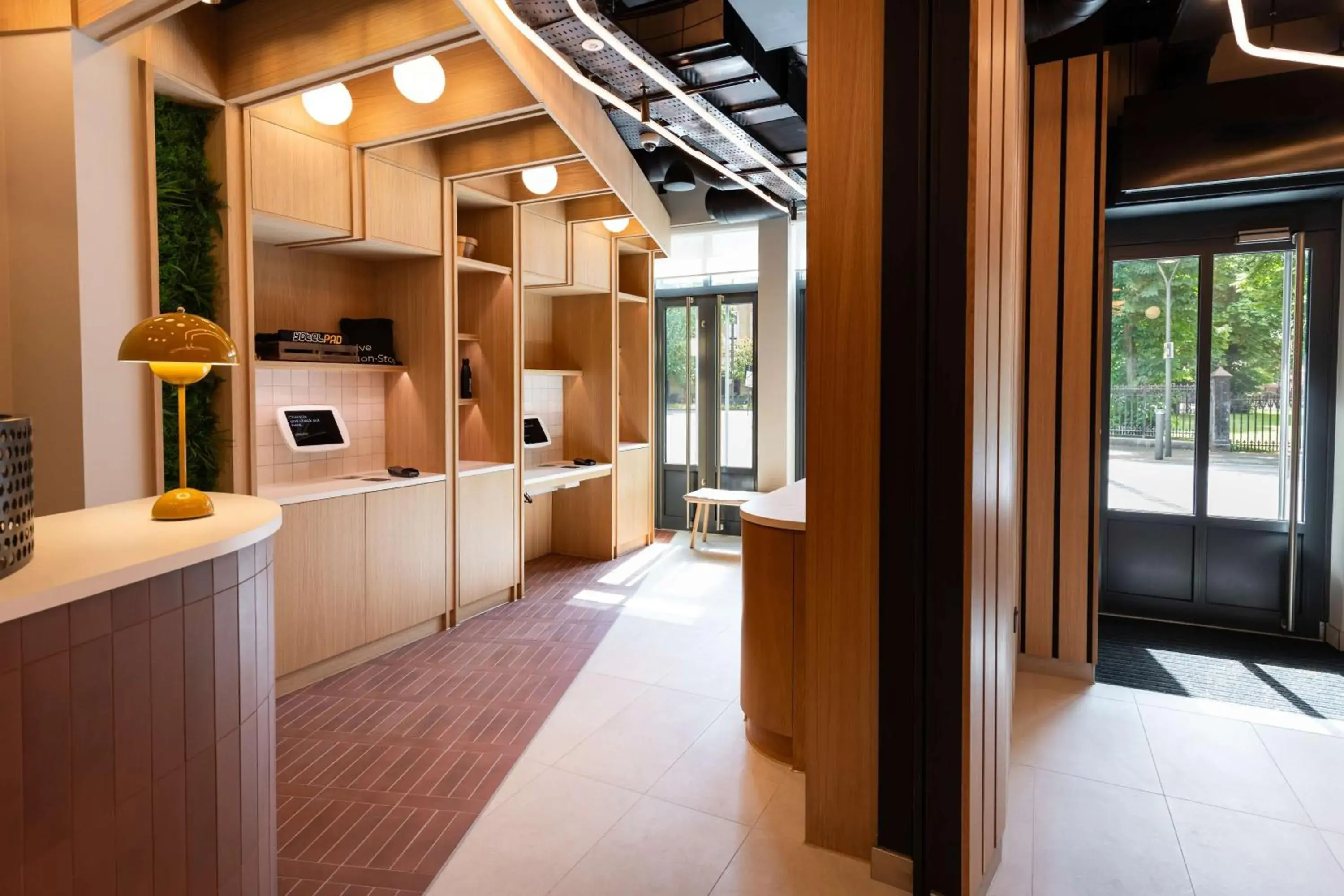 Lobby or reception in YOTELPAD London Stratford Lobby or reception in YOTELPAD London Stratford