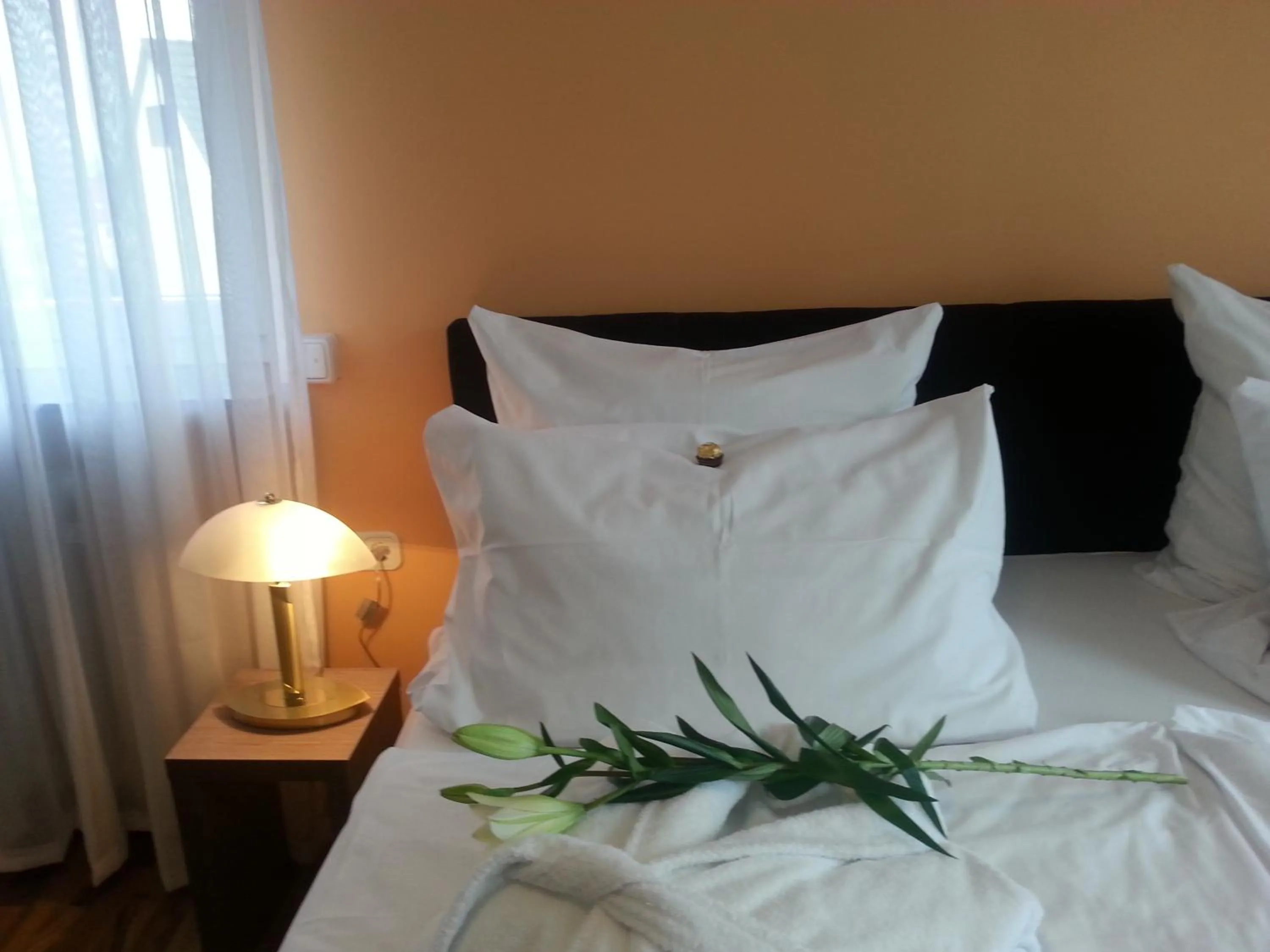 Day, Bed in Hotel Zum Berggarten