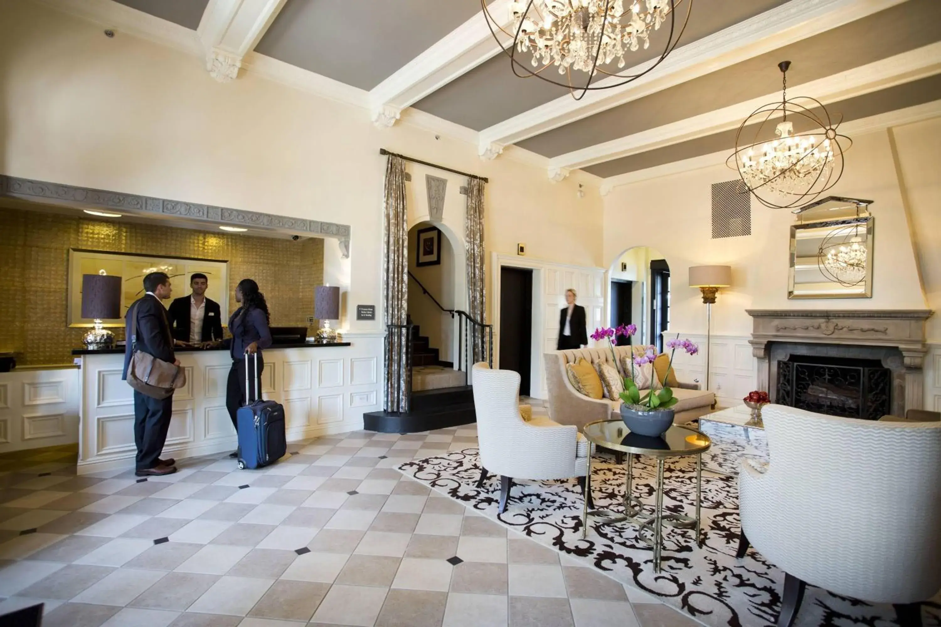 Lobby or reception in Ambassador Hotel Tulsa, Autograph Collection Lobby or reception in Ambassador Hotel Tulsa, Autograph Collection