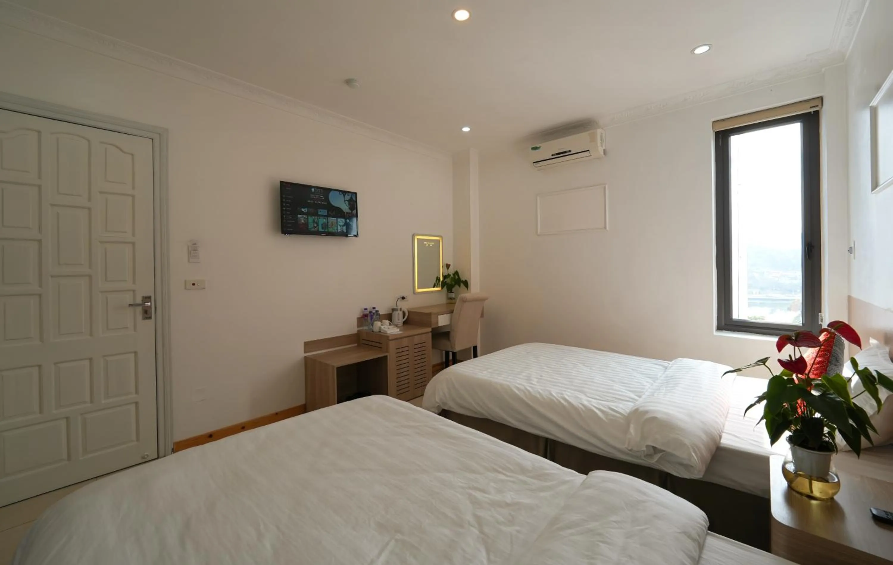 Bed in Cong Fu Hotel