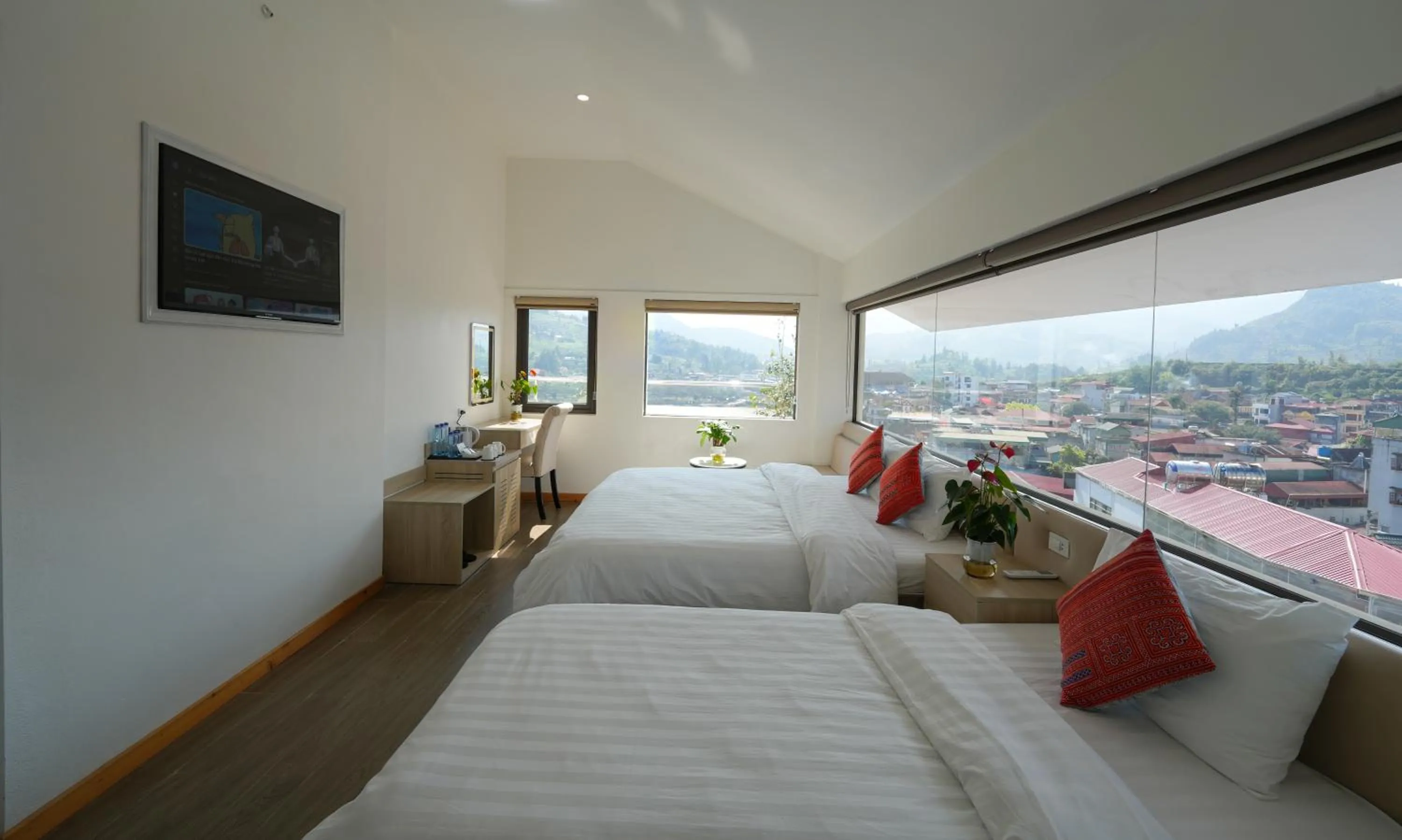 Bed in Cong Fu Hotel
