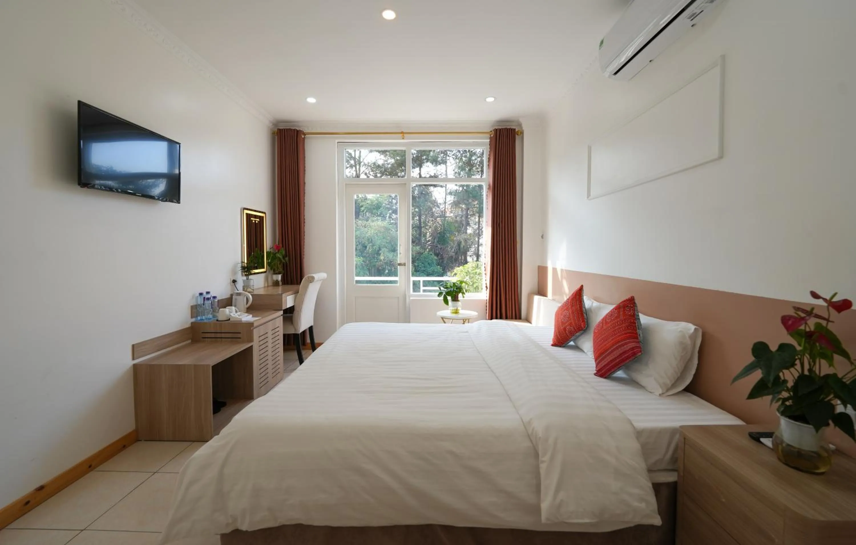 Bed in Cong Fu Hotel