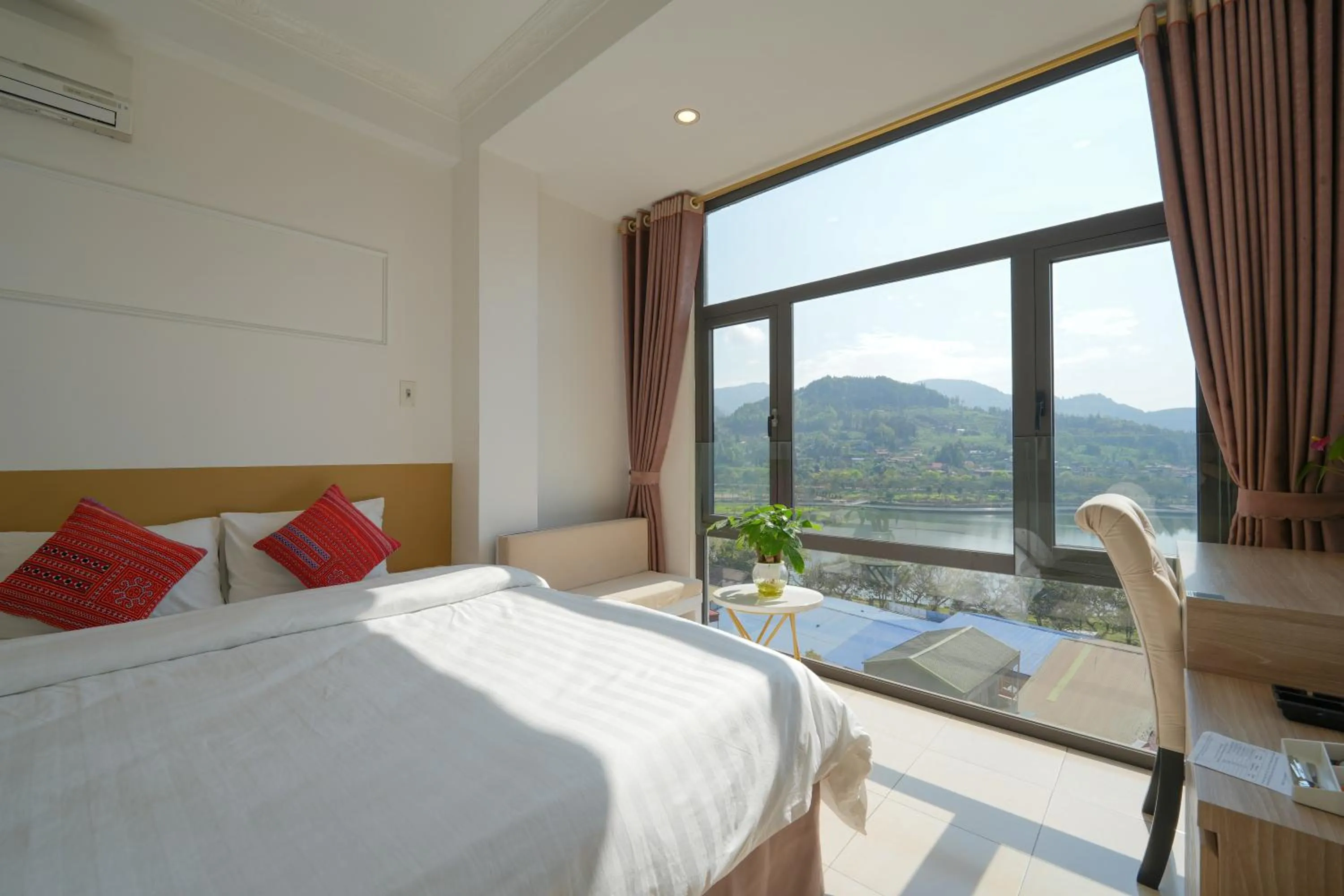 Bed in Cong Fu Hotel