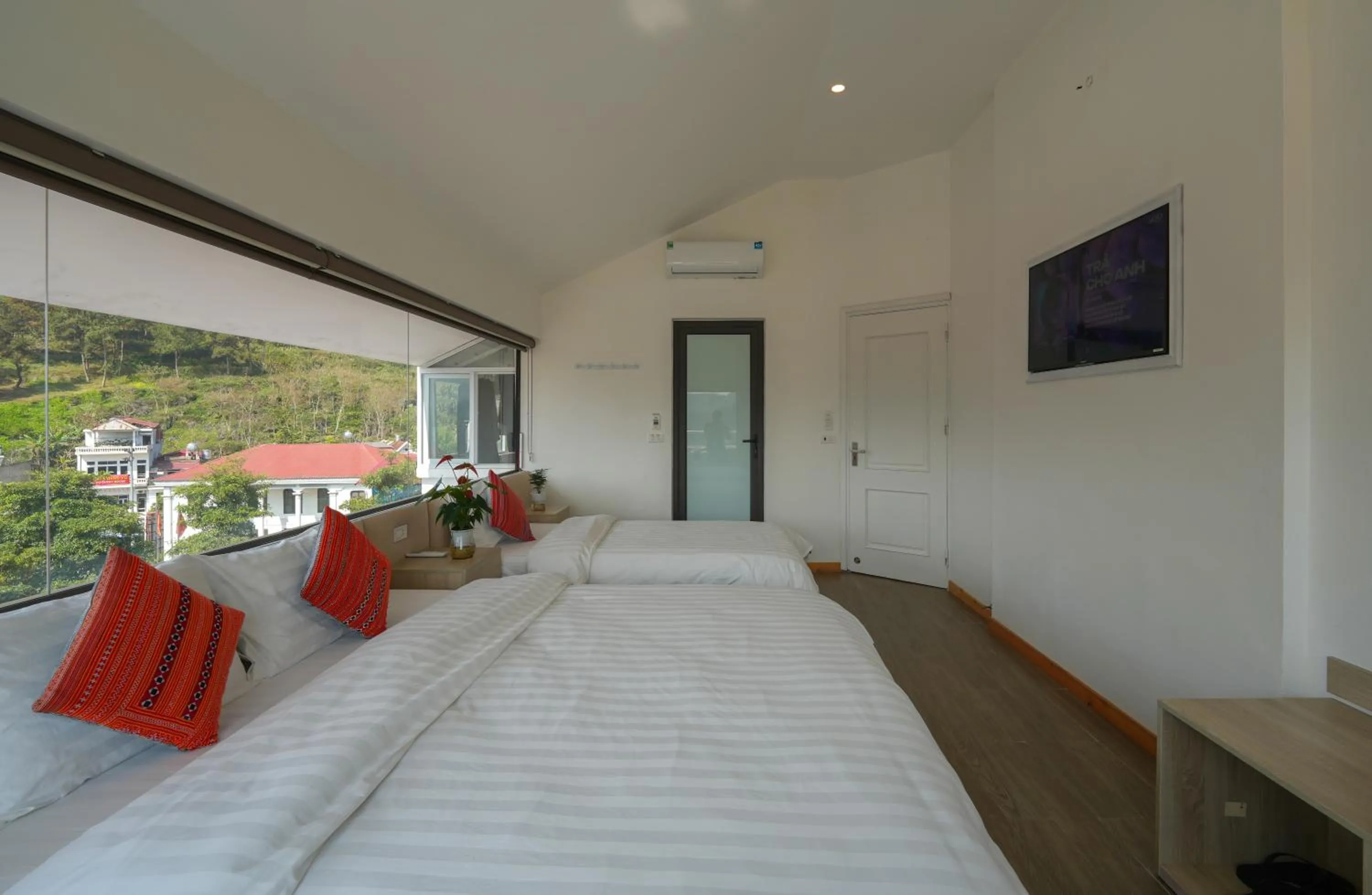 Bed in Cong Fu Hotel