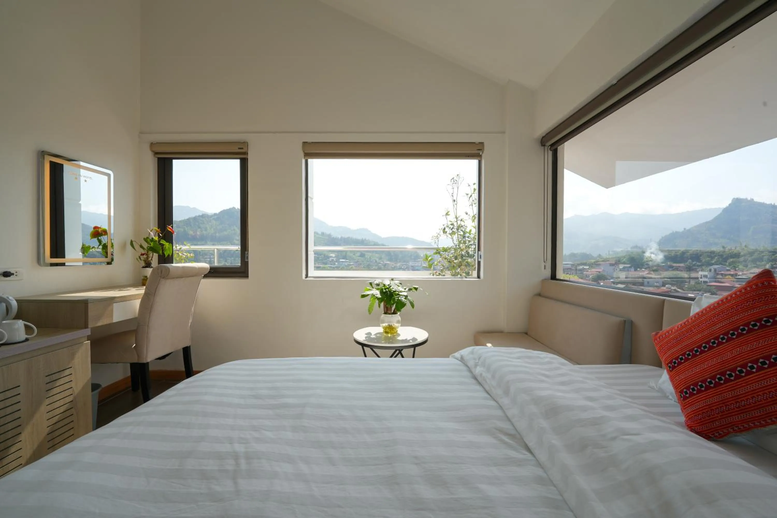 Bed in Cong Fu Hotel