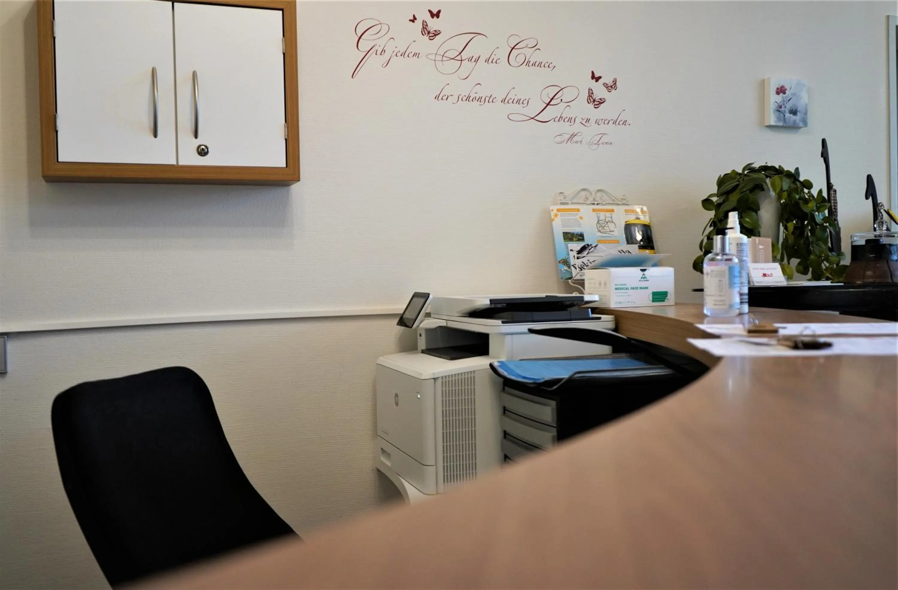 Lobby or reception in Hotel Garni Alte Post