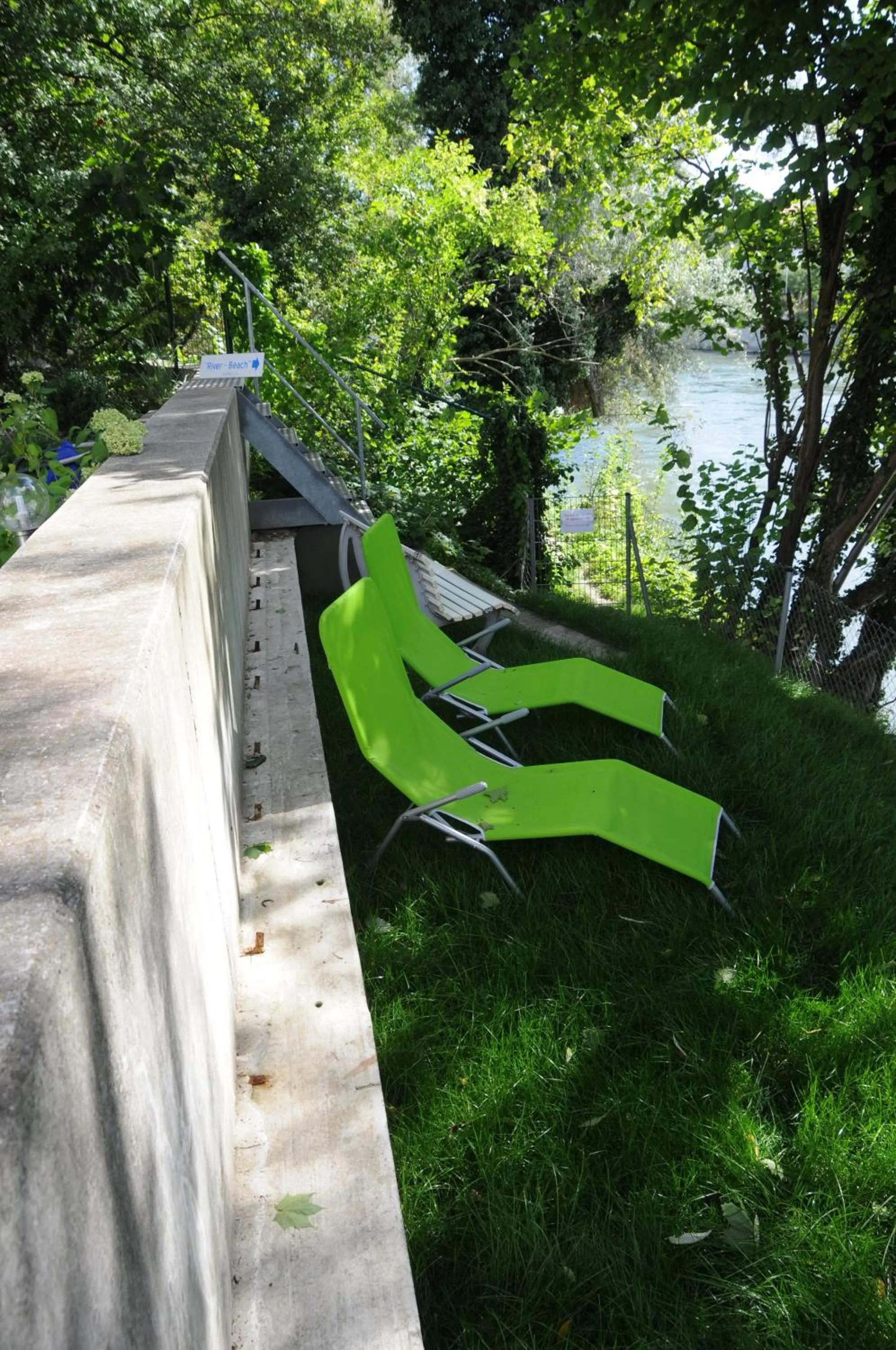 Garden in Hotel am Fluss