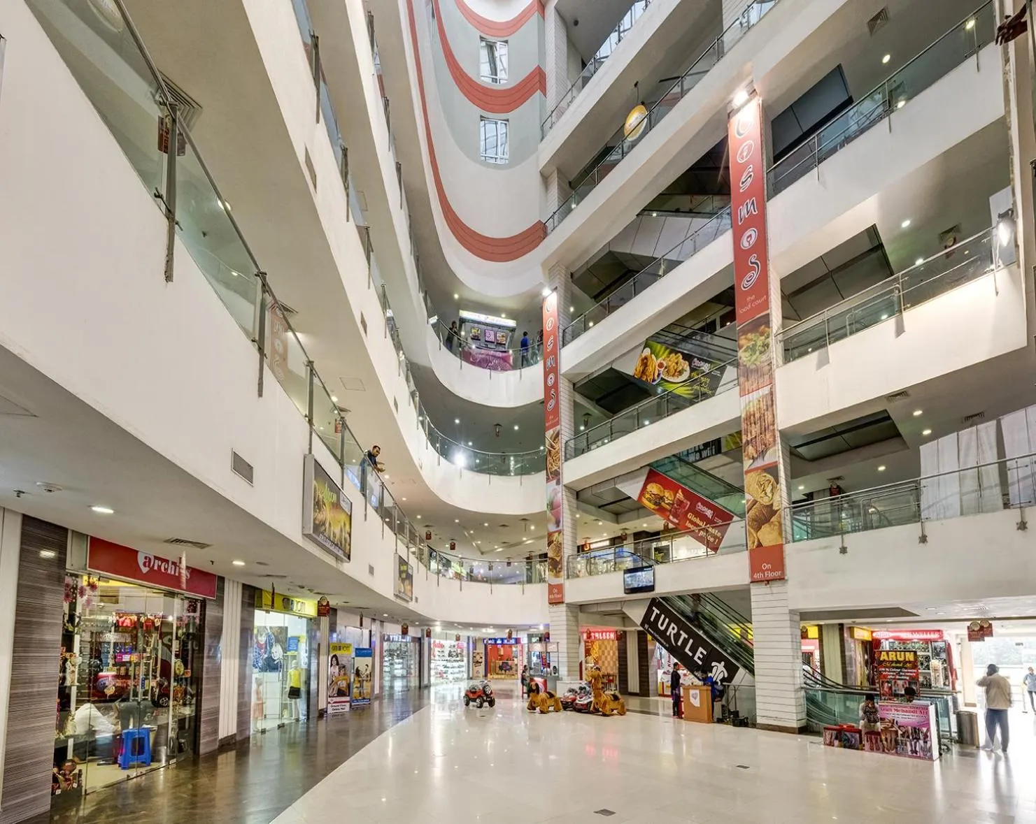 On-site shops in The Fern Residency Galaxy Mall