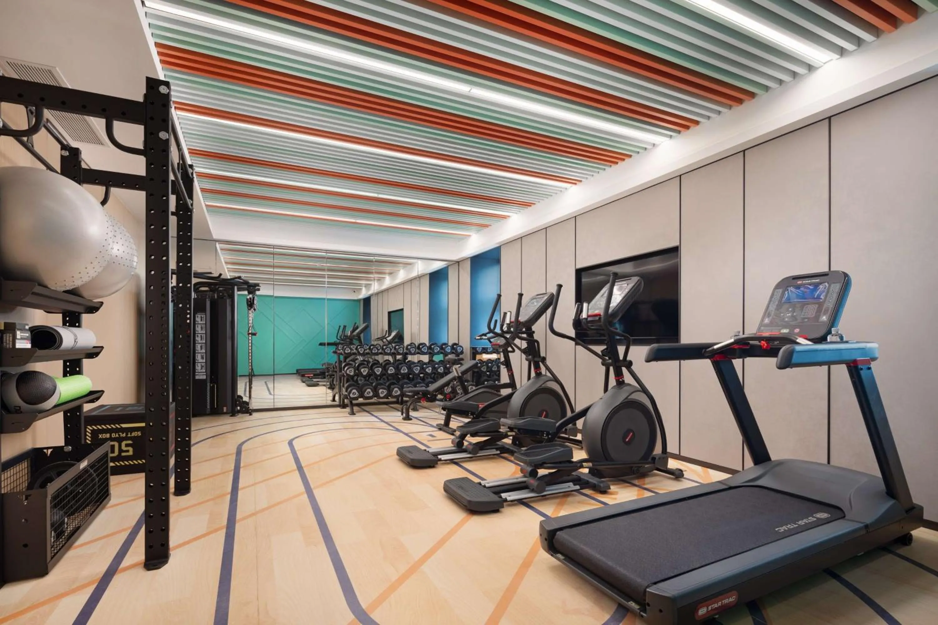 Fitness centre/facilities in Hilton Garden Inn Chengdu Chunxi Road Center