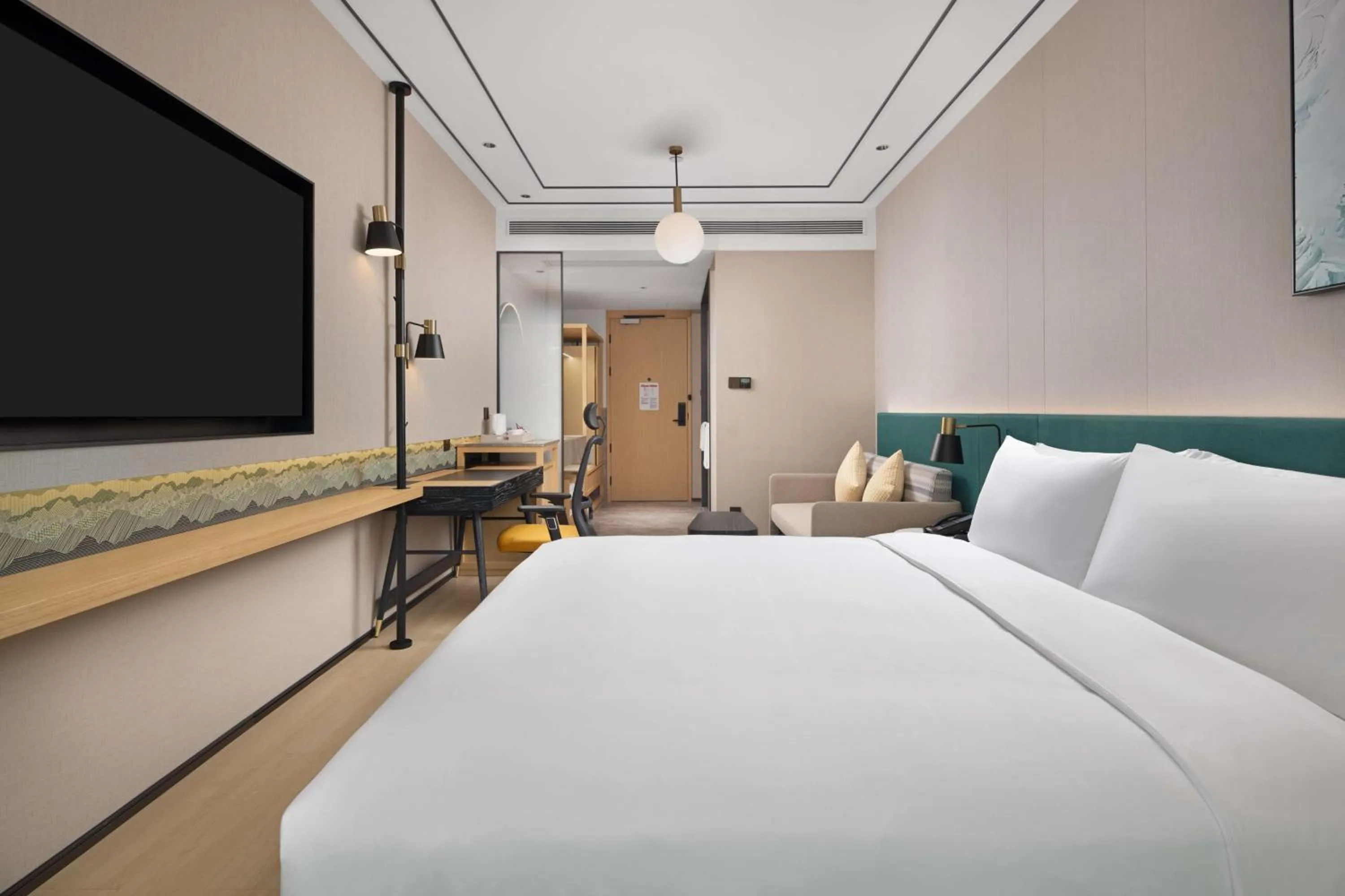 Bedroom, Bed in Hilton Garden Inn Chengdu Chunxi Road Center