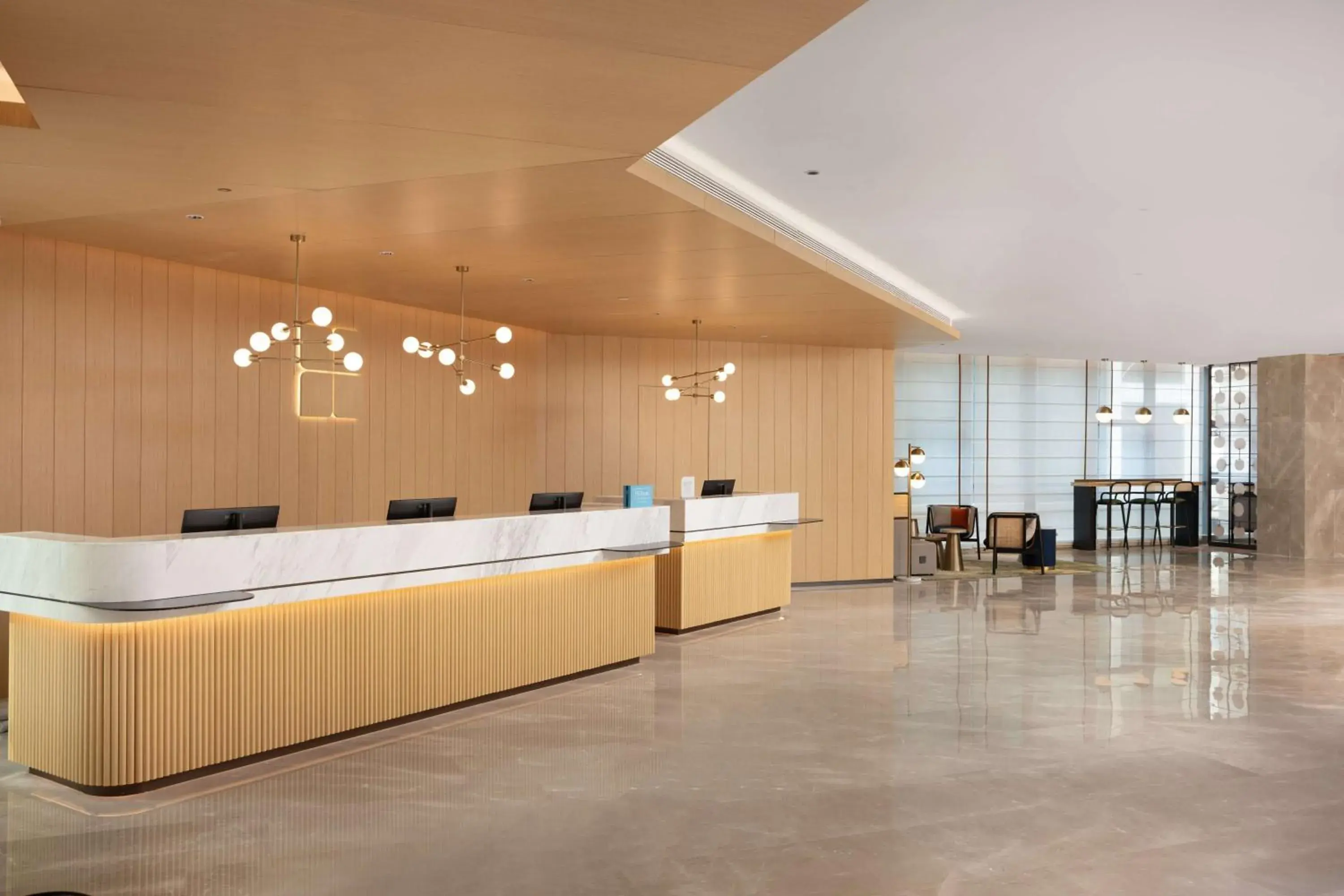 Lobby or reception in Hilton Garden Inn Chengdu Chunxi Road Center Lobby or reception in Hilton Garden Inn Chengdu Chunxi Road Center