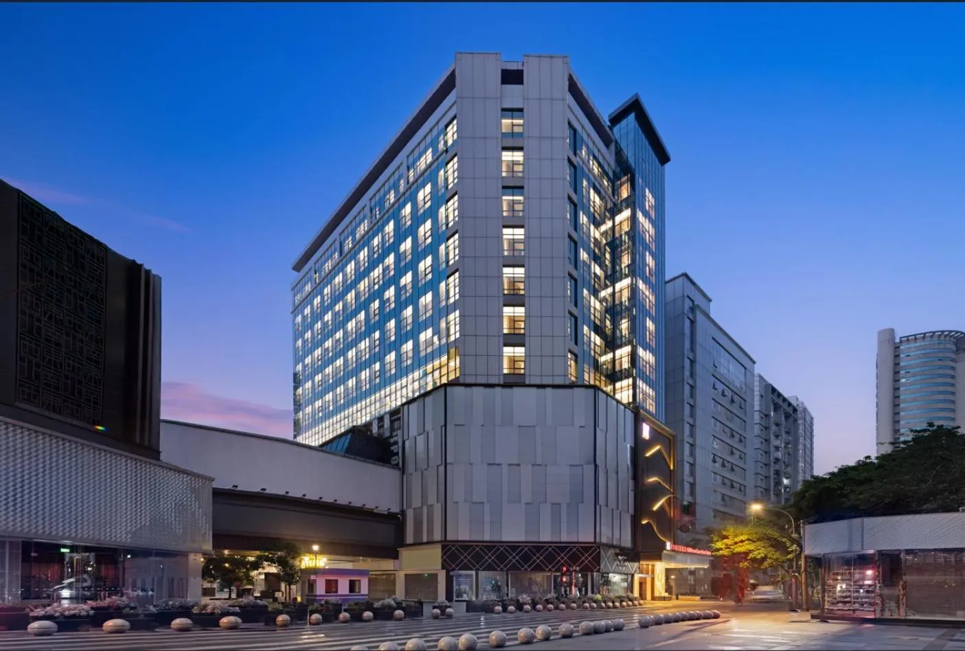 Property building in Hilton Garden Inn Chengdu Chunxi Road Center