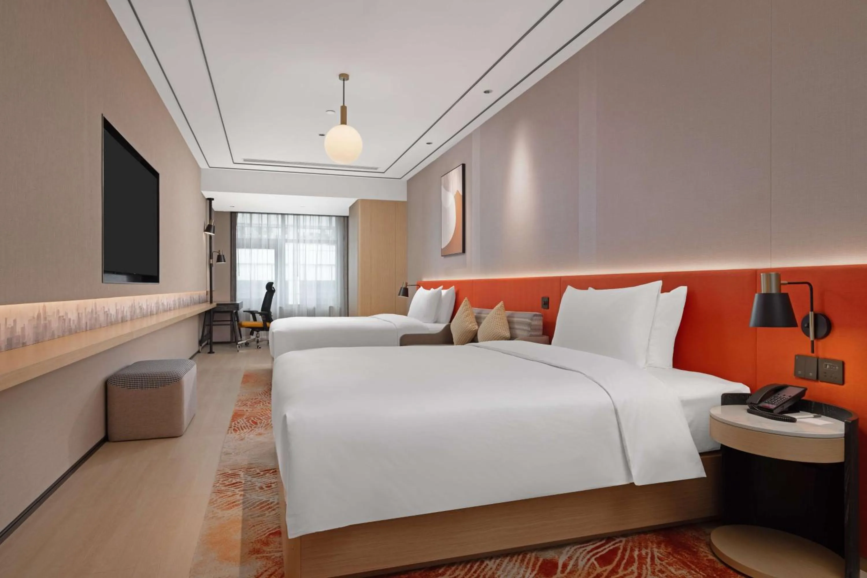 Bed in Hilton Garden Inn Chengdu Chunxi Road Center