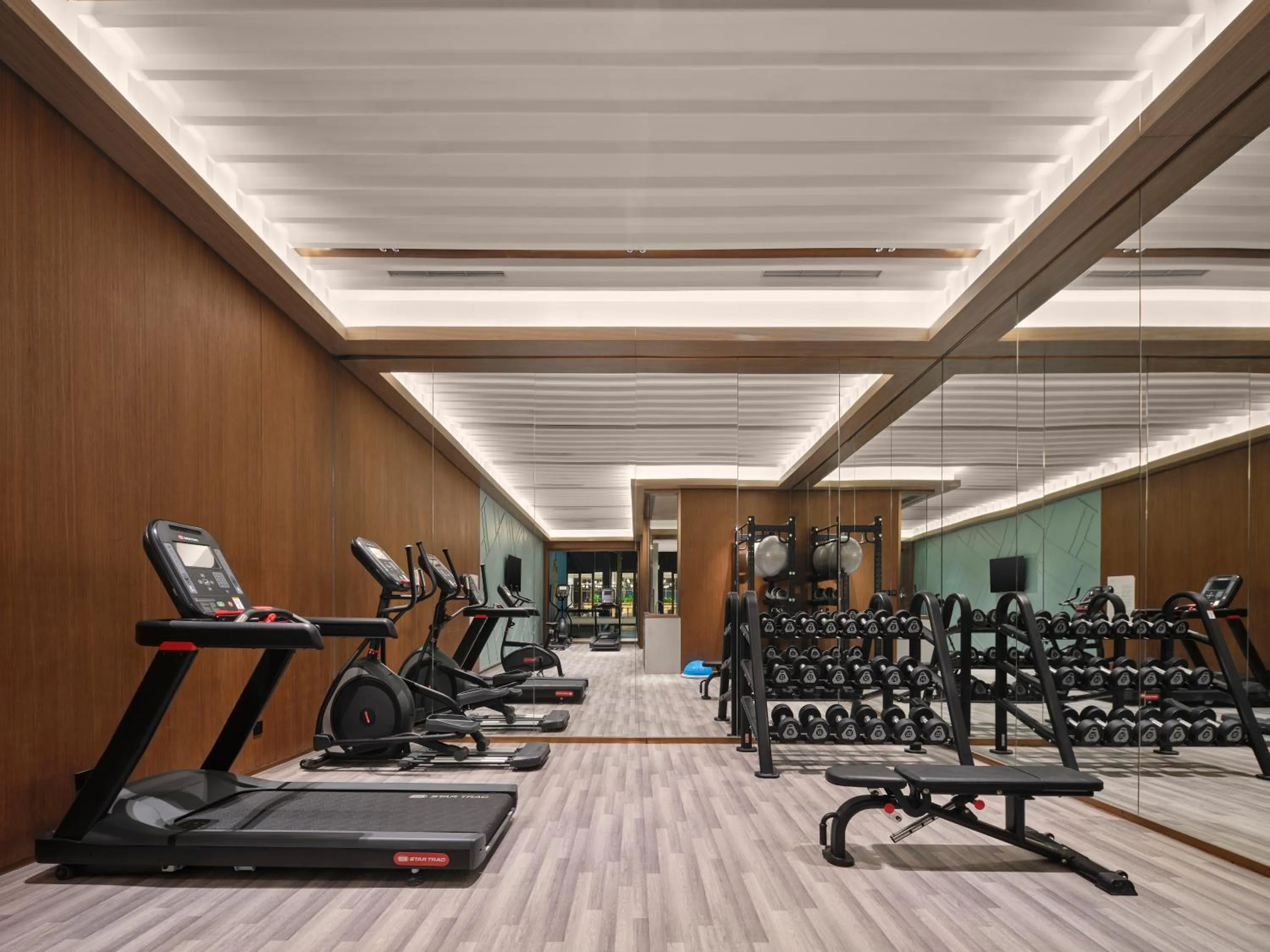 Fitness centre/facilities in Hilton Garden Inn Hangzhou West Lake