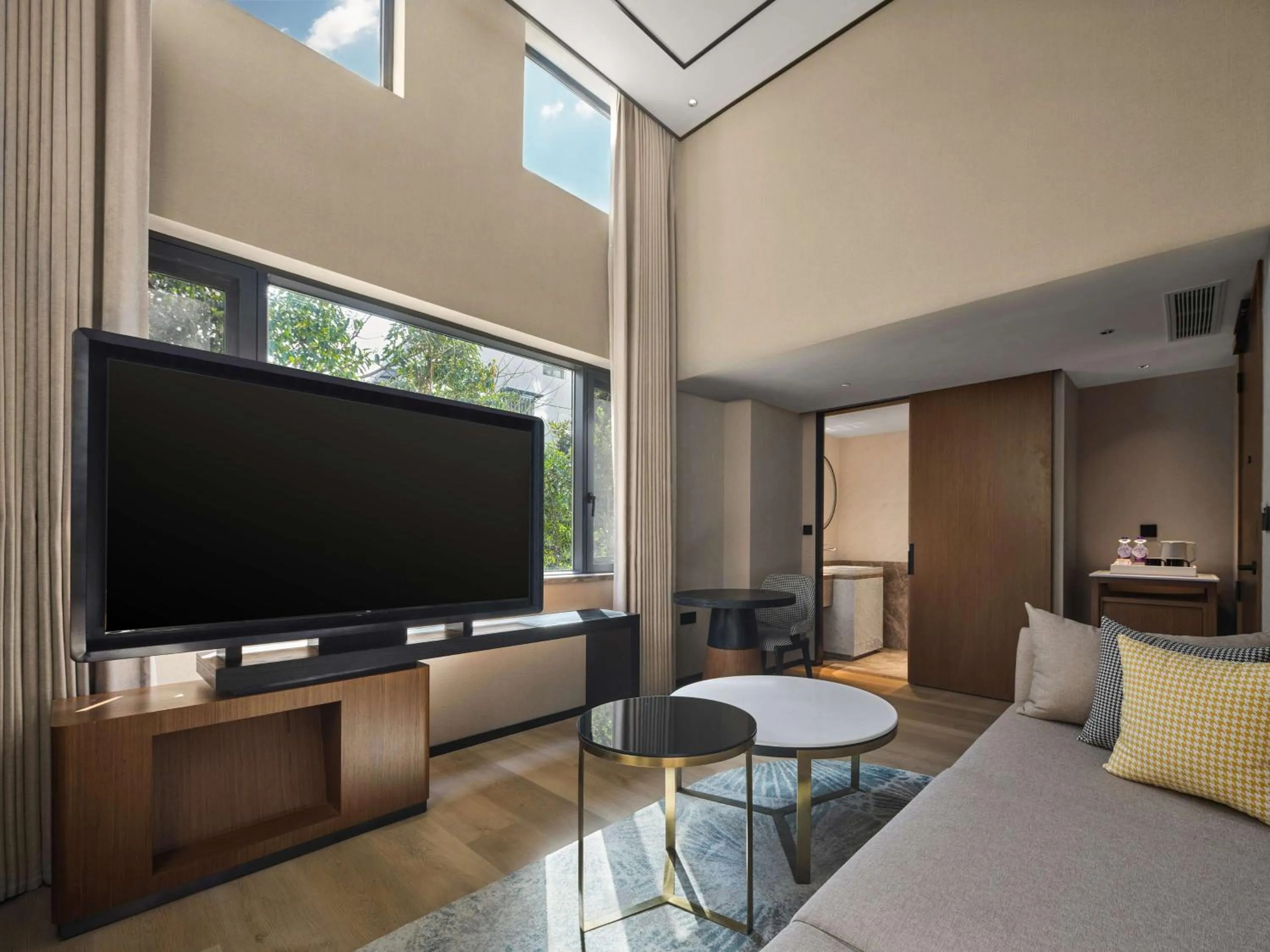 Living room in Hilton Garden Inn Hangzhou West Lake