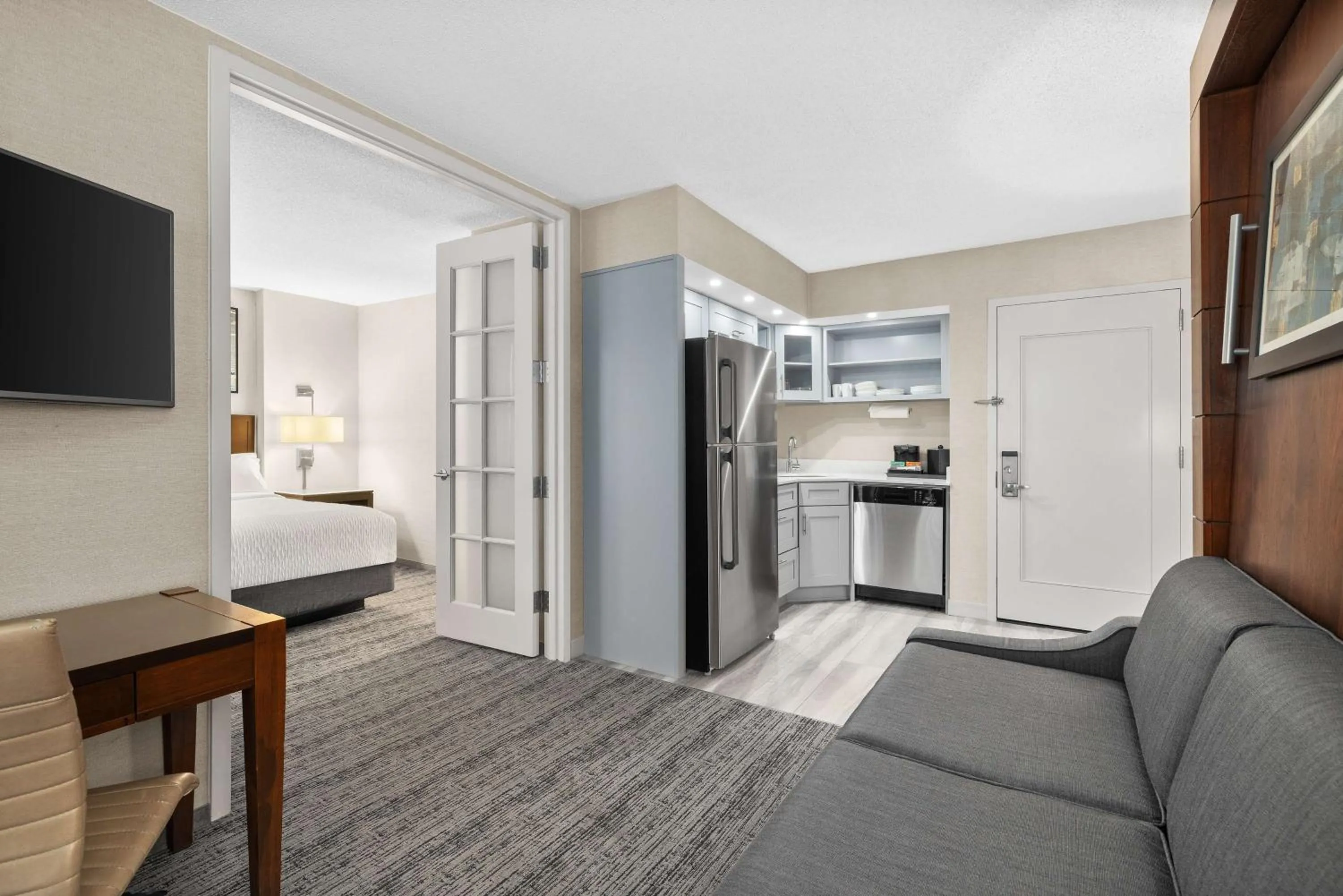 Living room in Homewood Suites By Hilton Downers Grove Chicago, Il